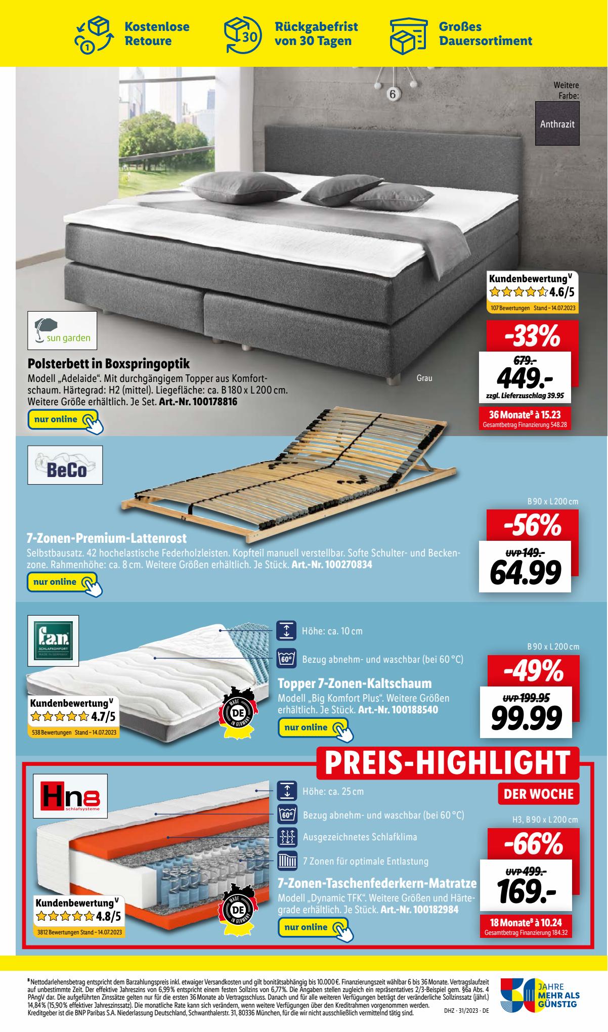 Lidl Prospekt 1 – 5 August 2023 Seite 35