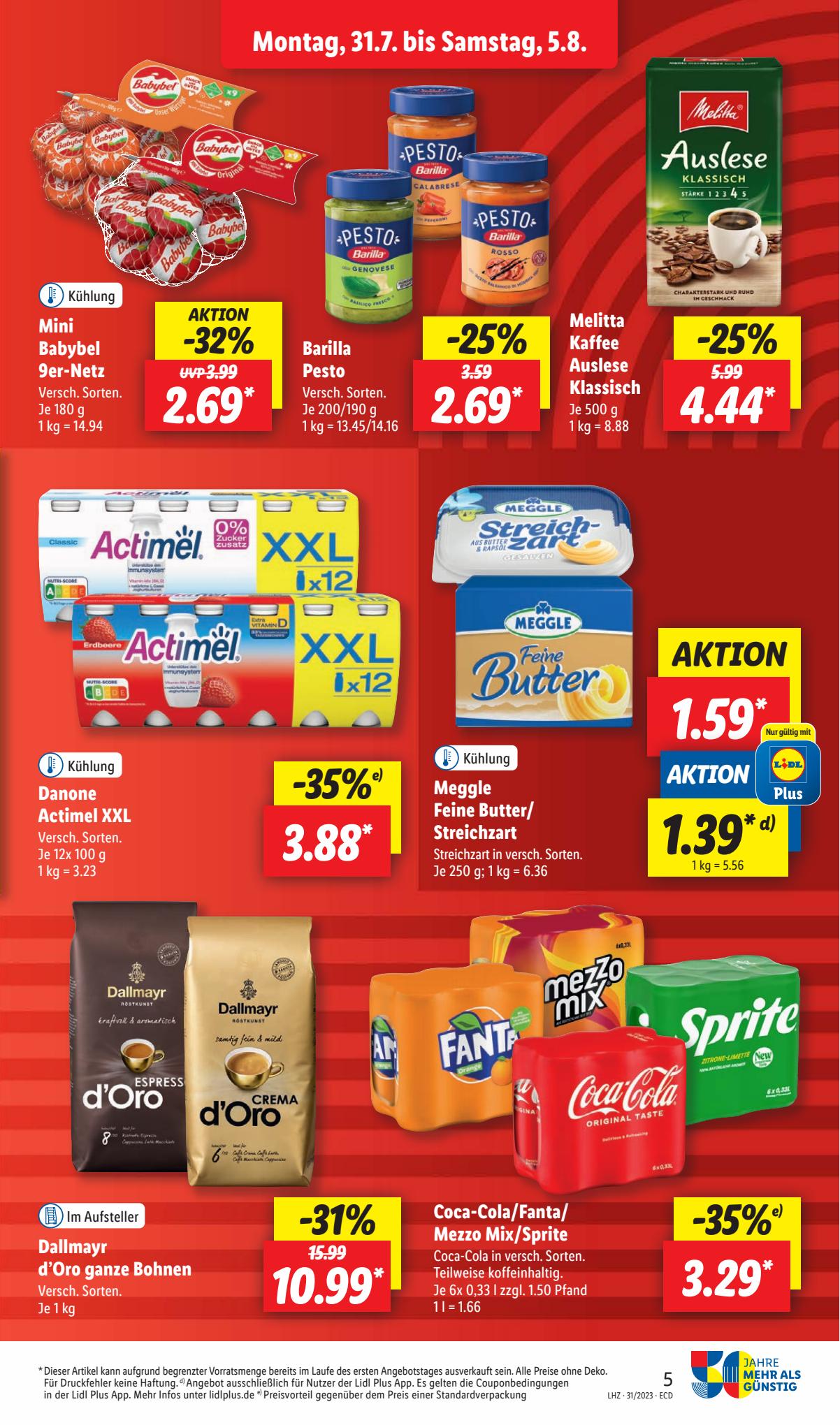 Lidl Prospekt 1 – 5 August 2023 Seite 5