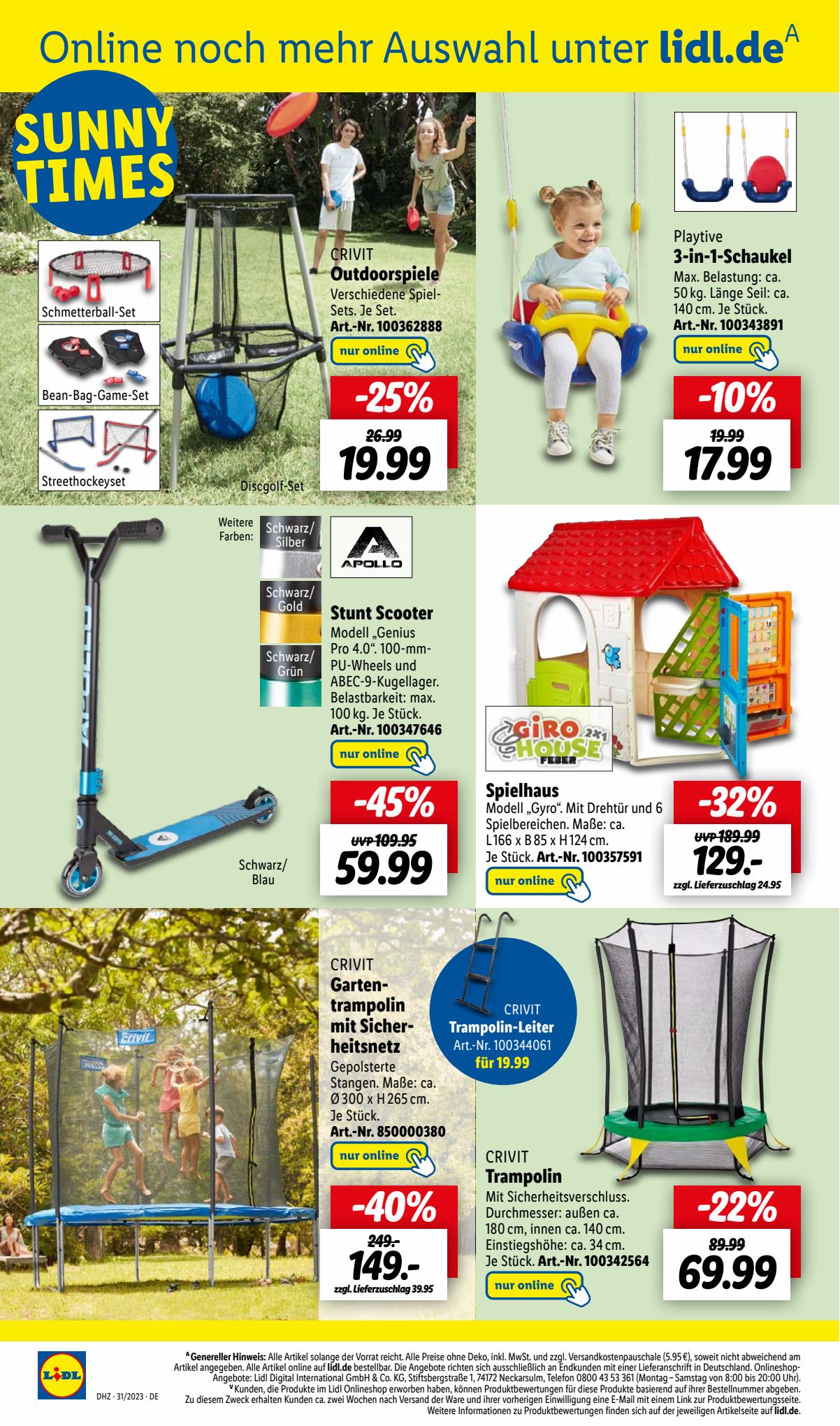 Lidl Prospekt 1 – 5 August 2023 Seite 52