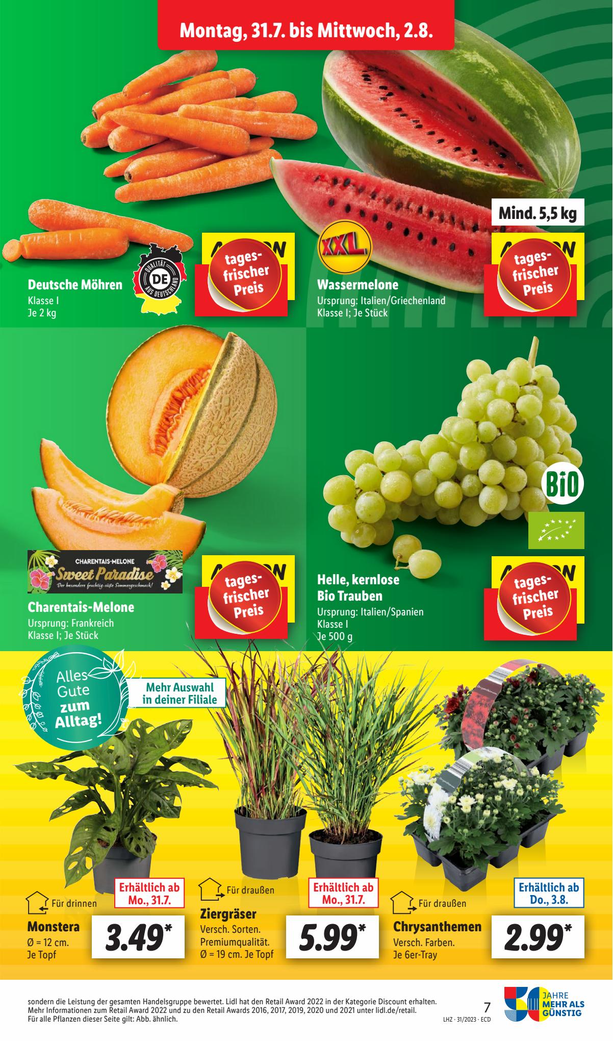 Lidl Prospekt 1 – 5 August 2023 Seite 9