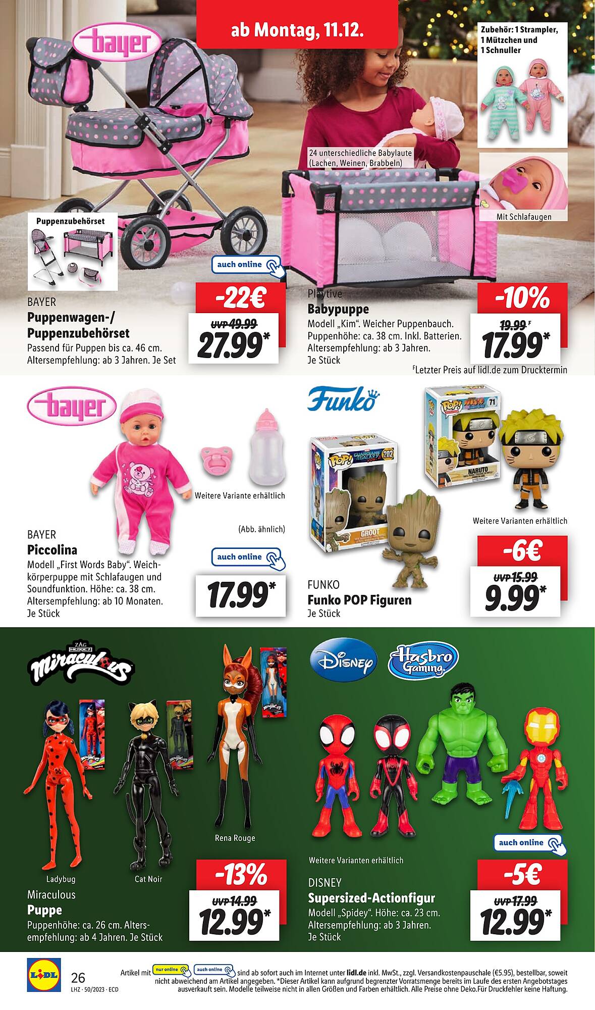 Lidl Prospekt 11 – 16 Dezember 2023 Seite 38