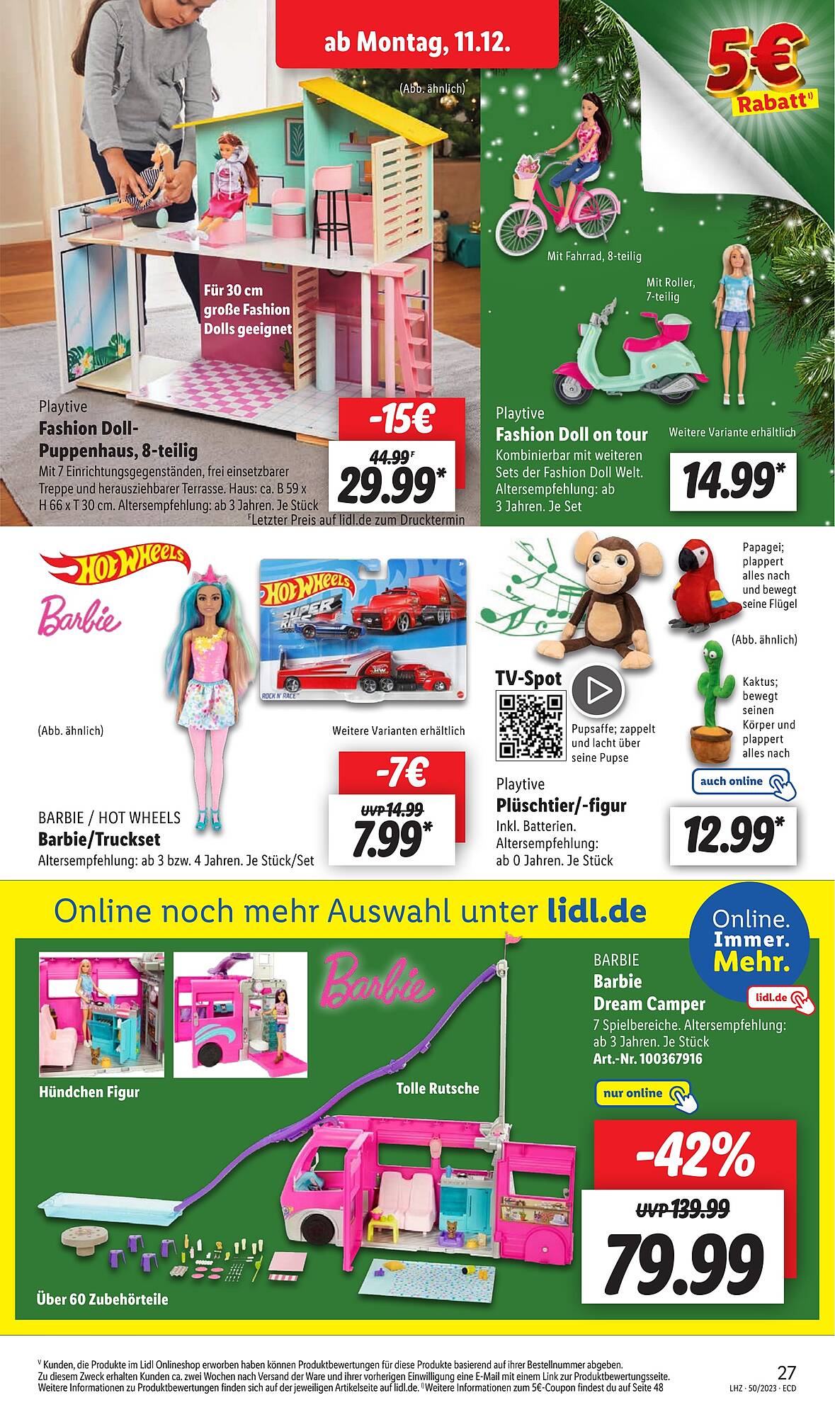 Lidl Prospekt 11 – 16 Dezember 2023 Seite 39