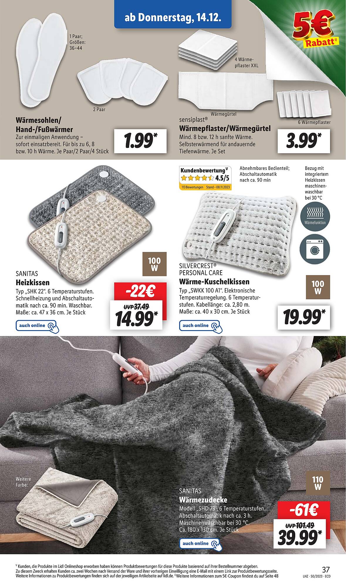 Lidl Prospekt 11 – 16 Dezember 2023 Seite 49