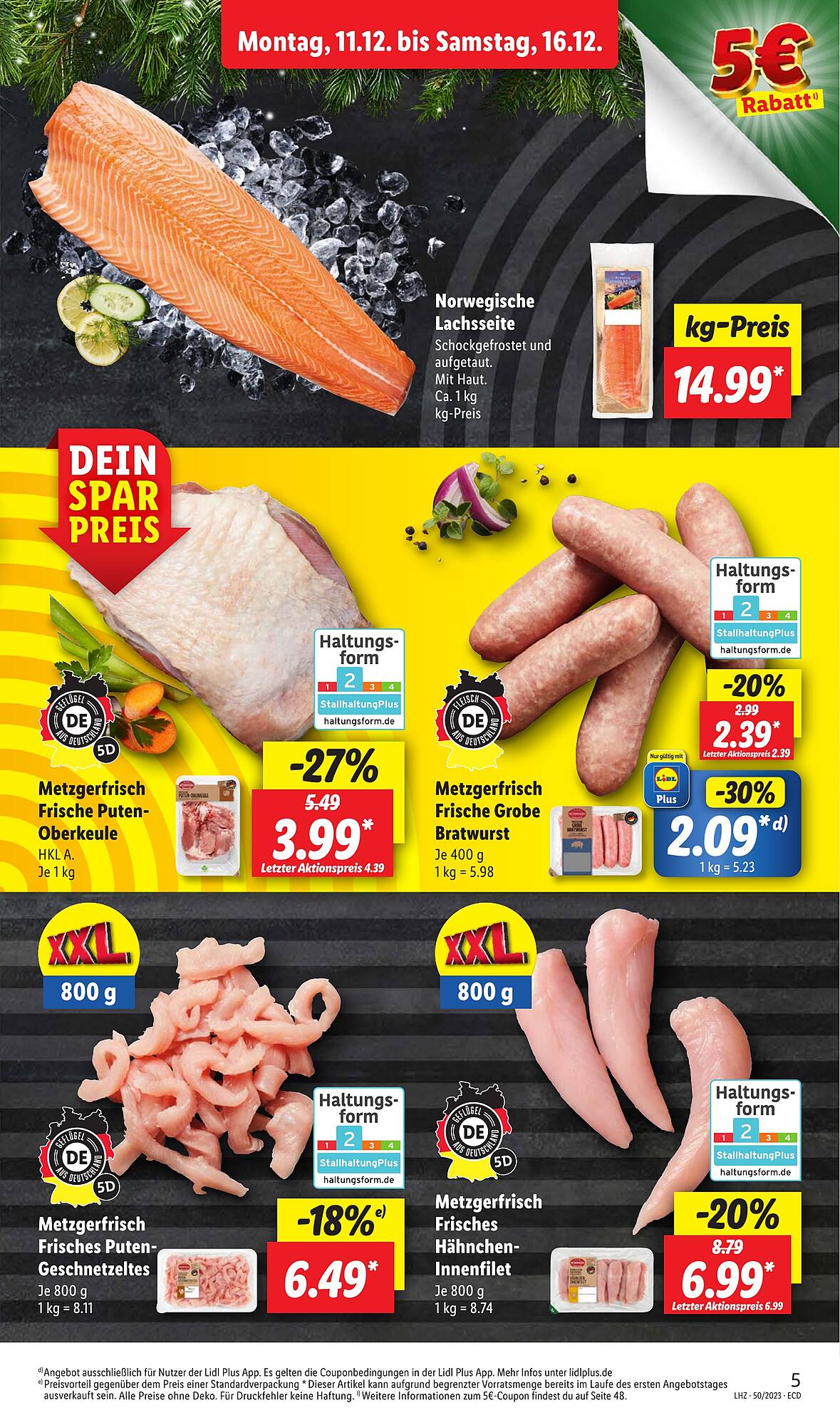 Lidl Prospekt 11 – 16 Dezember 2023 Seite 5