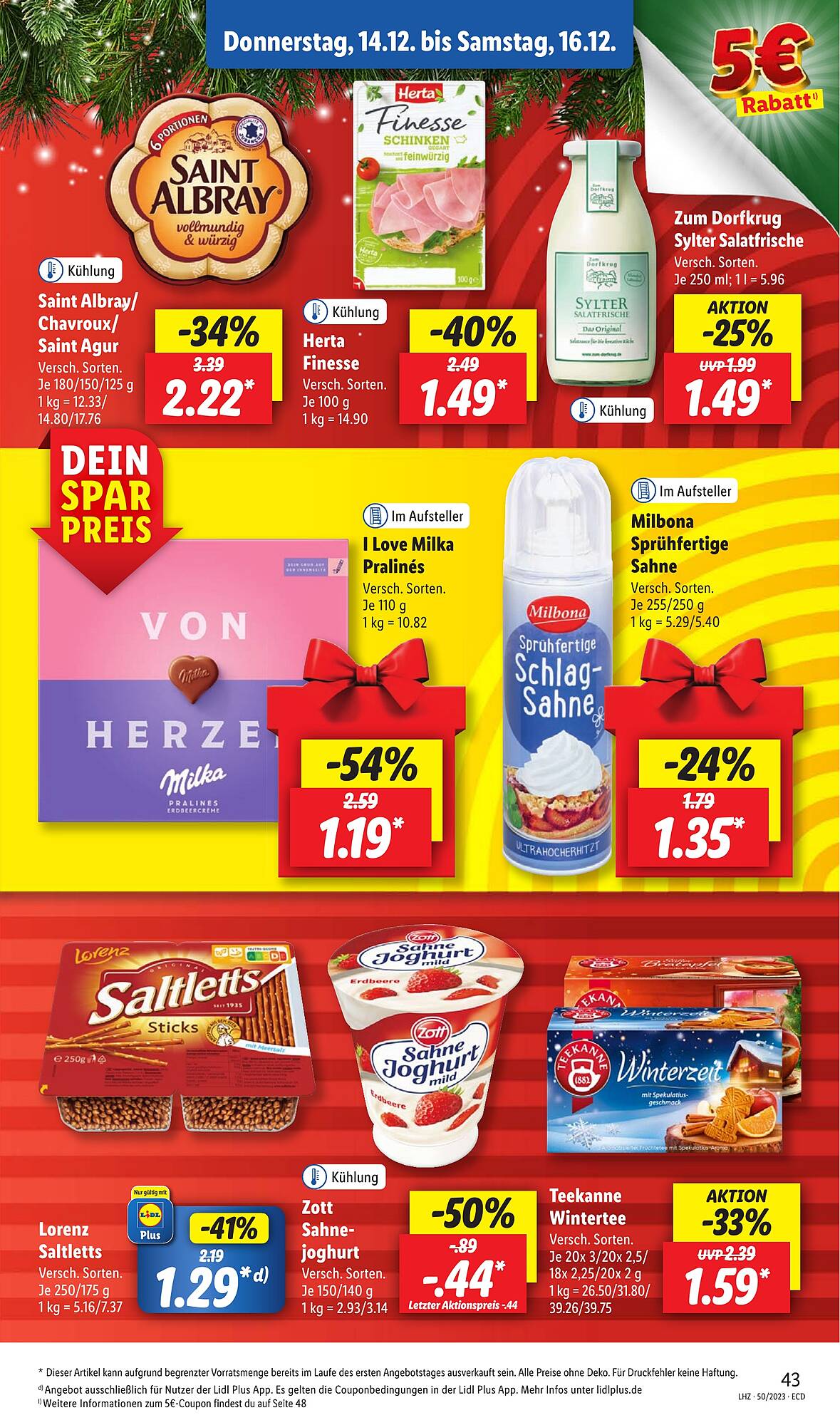 Lidl Prospekt 11 – 16 Dezember 2023 Seite 57
