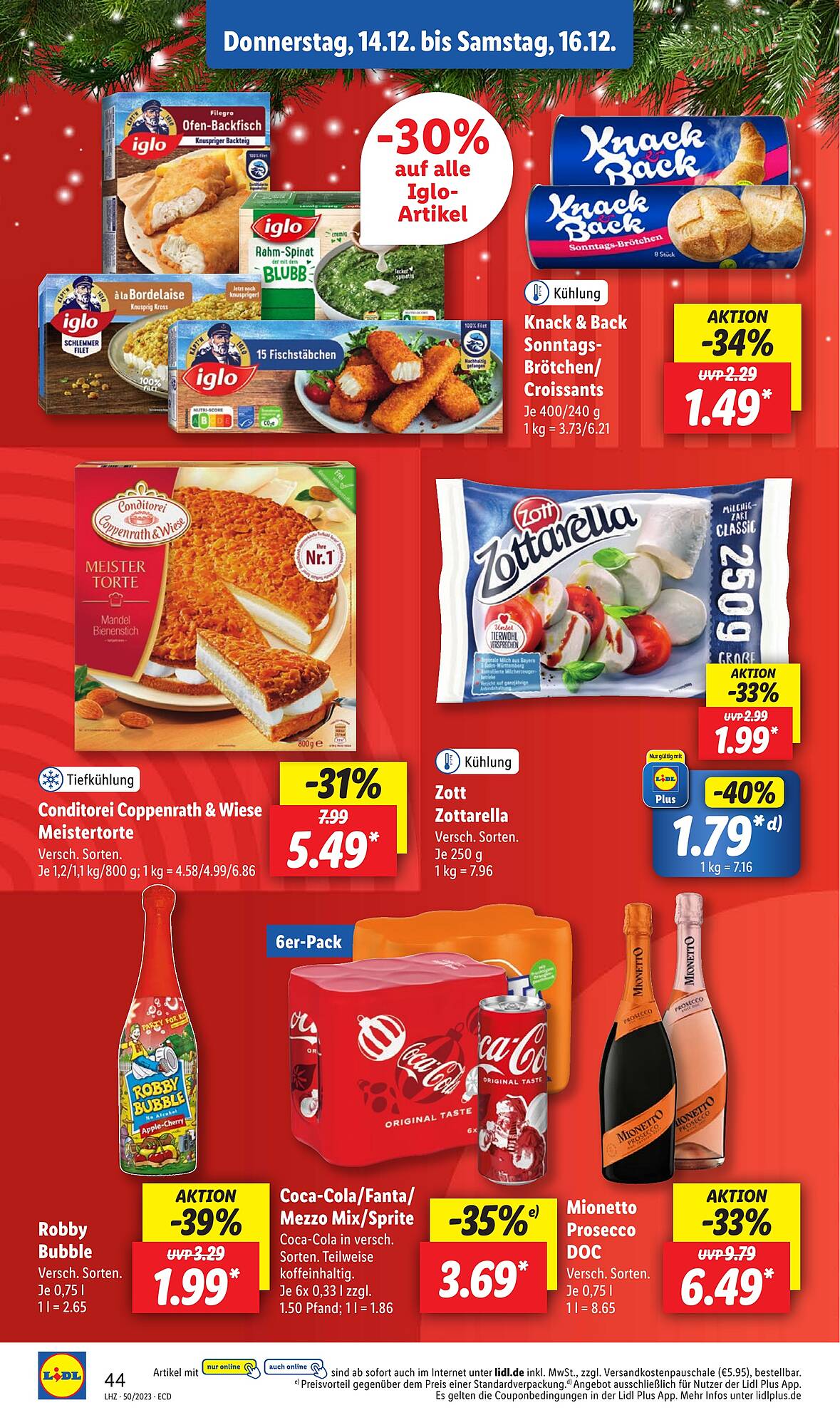Lidl Prospekt 11 – 16 Dezember 2023 Seite 58