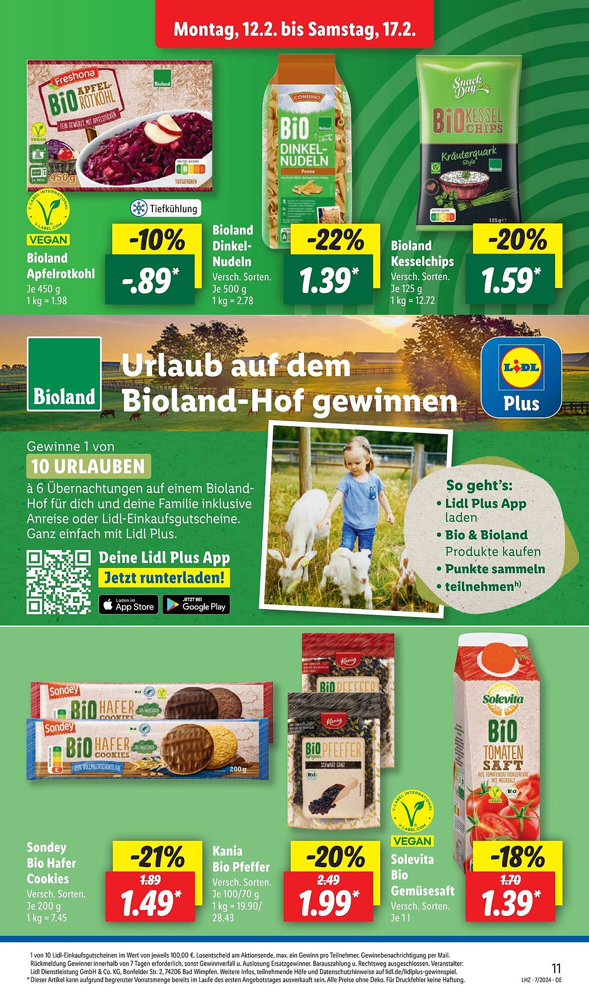 Lidl Prospekt 12 – 17 Februar 2024 Seite 11