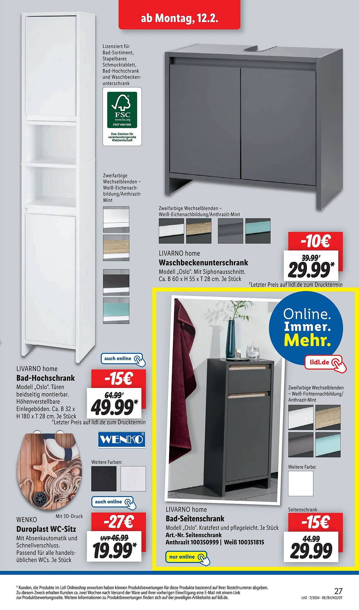 Lidl Prospekt 12 – 17 Februar 2024 Seite 33