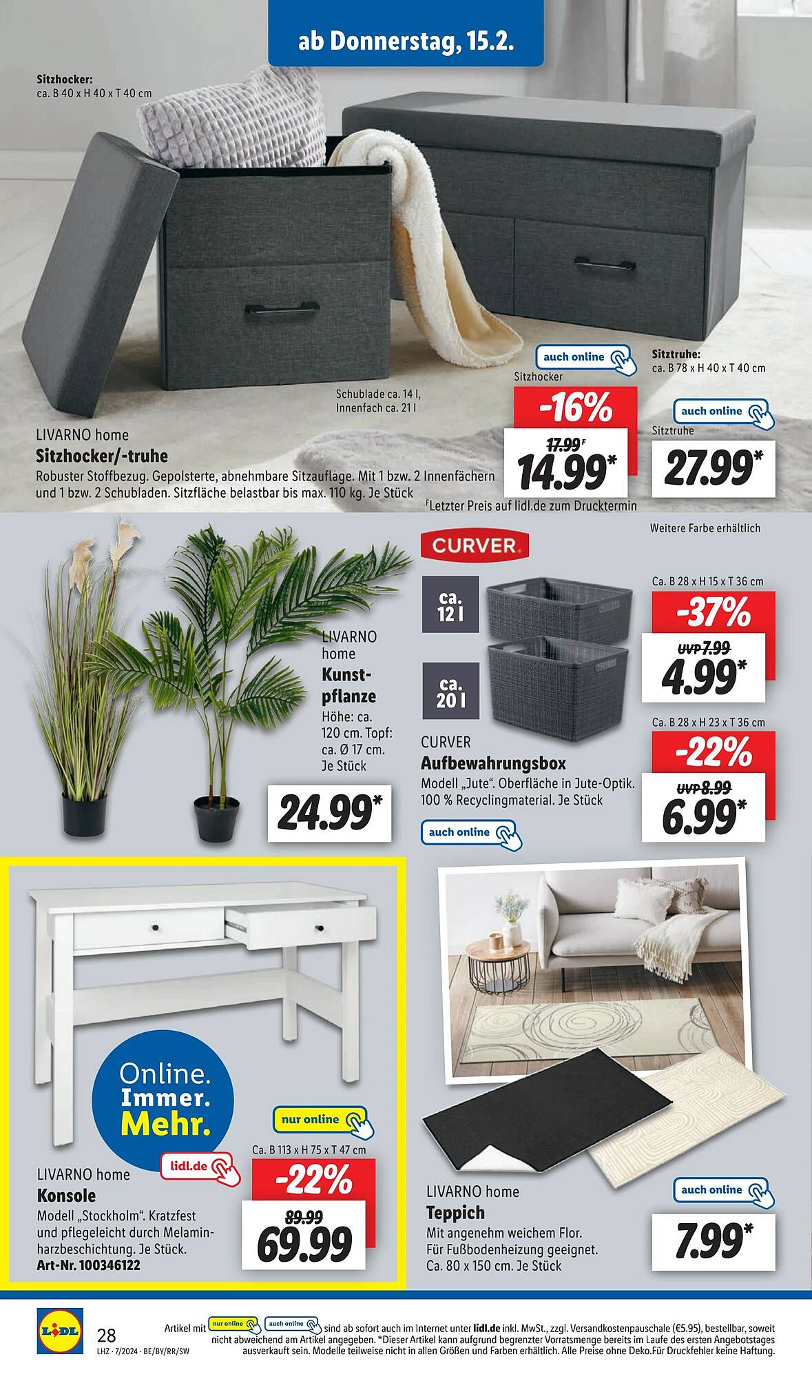 Lidl Prospekt 12 – 17 Februar 2024 Seite 34