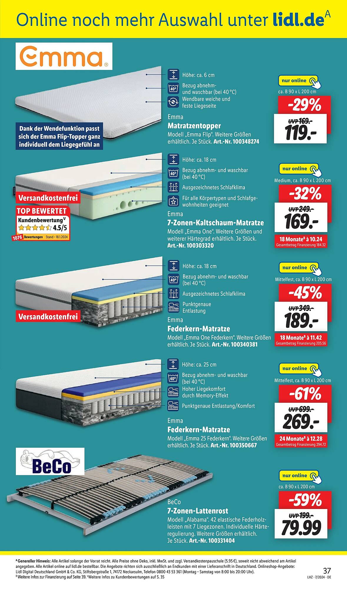 Lidl Prospekt 12 – 17 Februar 2024 Seite 43