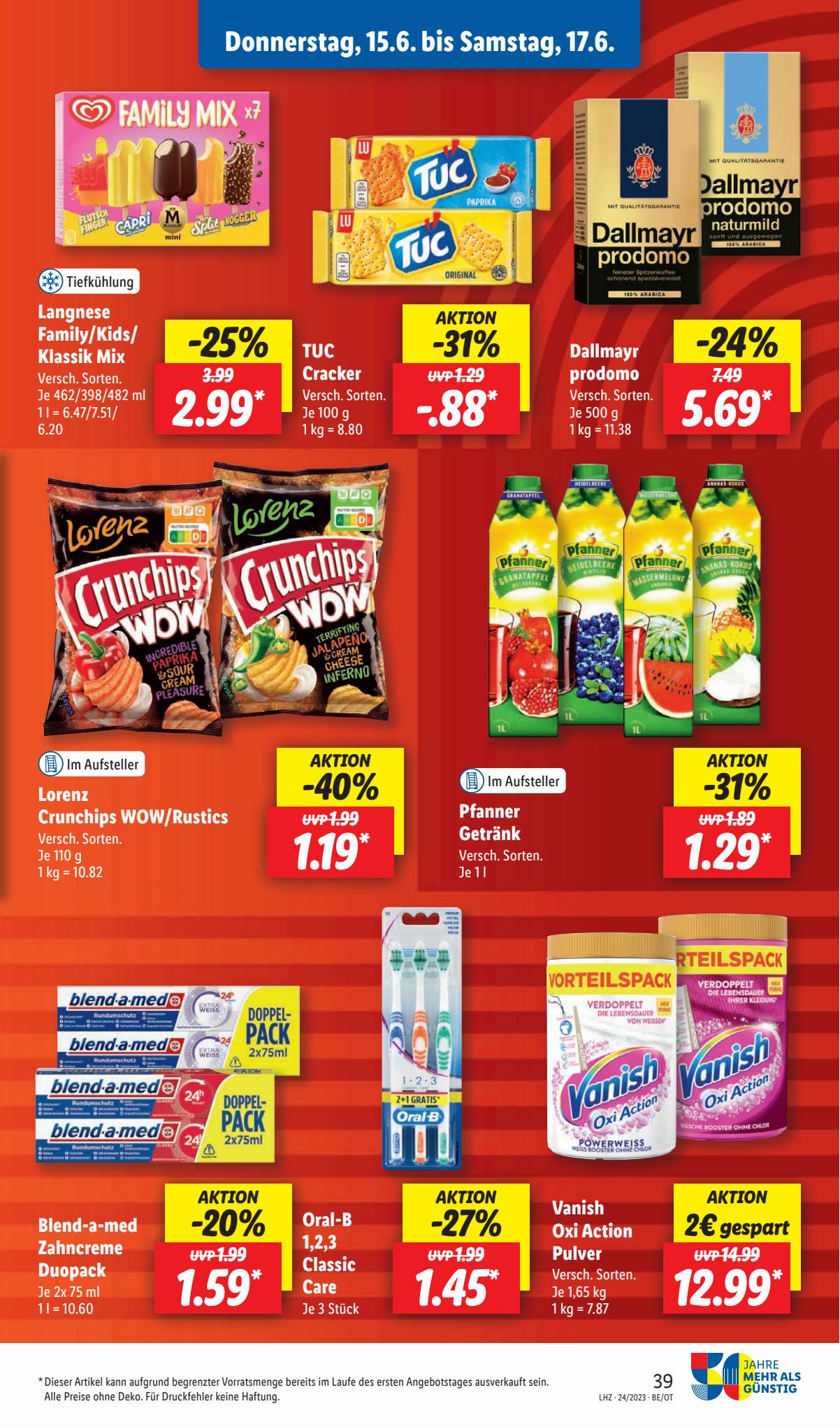Lidl Prospekt 12 – 17 Juni 2023 Seite 51
