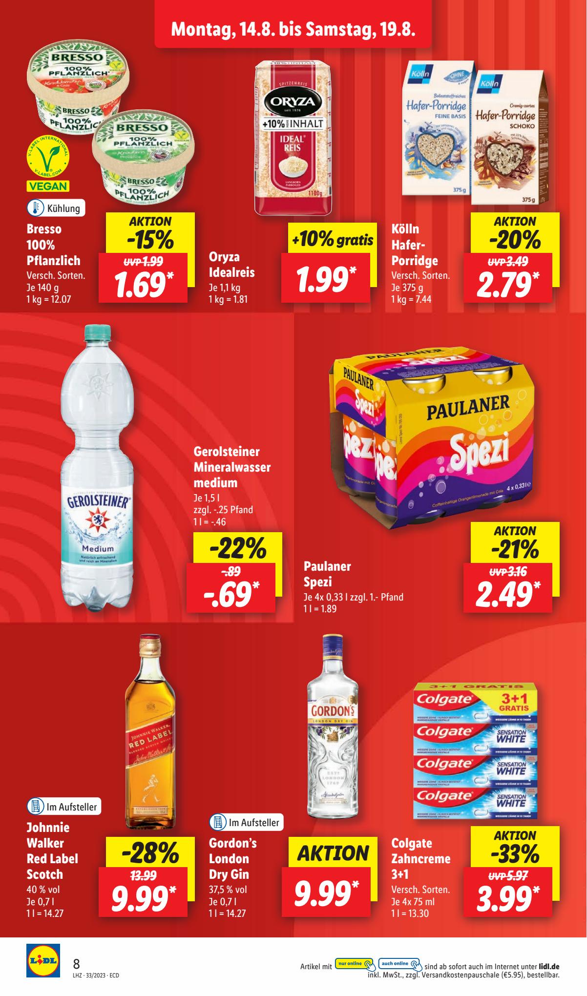 Lidl Prospekt 14 – 19 August 2023 Seite 10