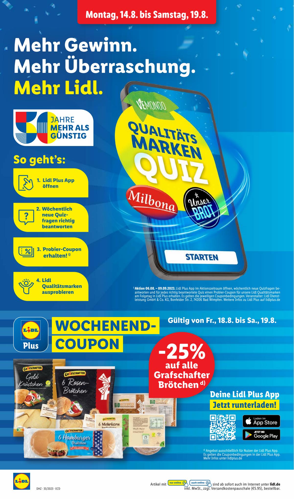 Lidl Prospekt 14 – 19 August 2023 Seite 12