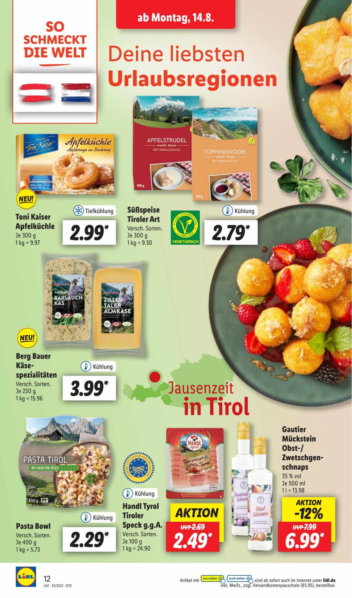 Lidl Prospekt 14 – 19 August 2023 Seite 16