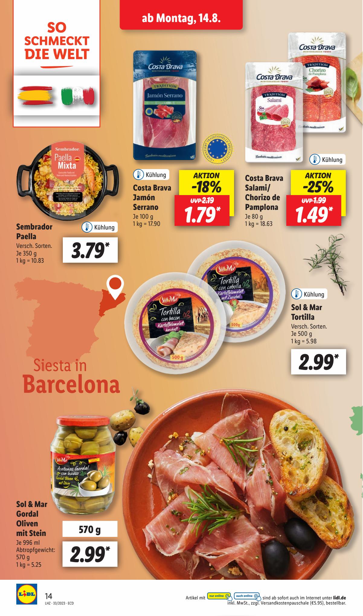 Lidl Prospekt 14 – 19 August 2023 Seite 18