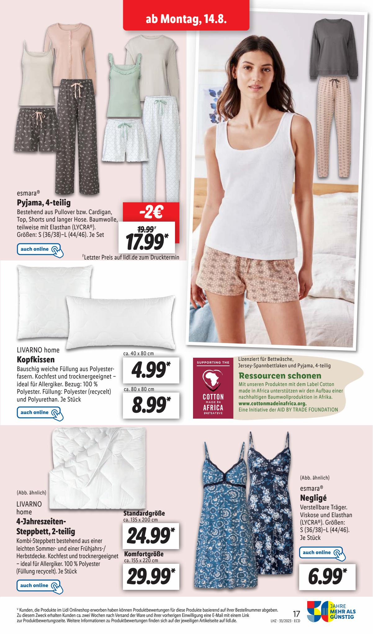 Lidl Prospekt 14 – 19 August 2023 Seite 21