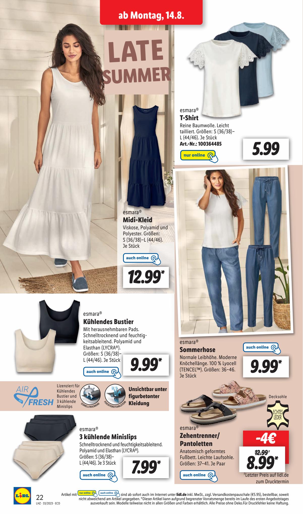 Lidl Prospekt 14 – 19 August 2023 Seite 28