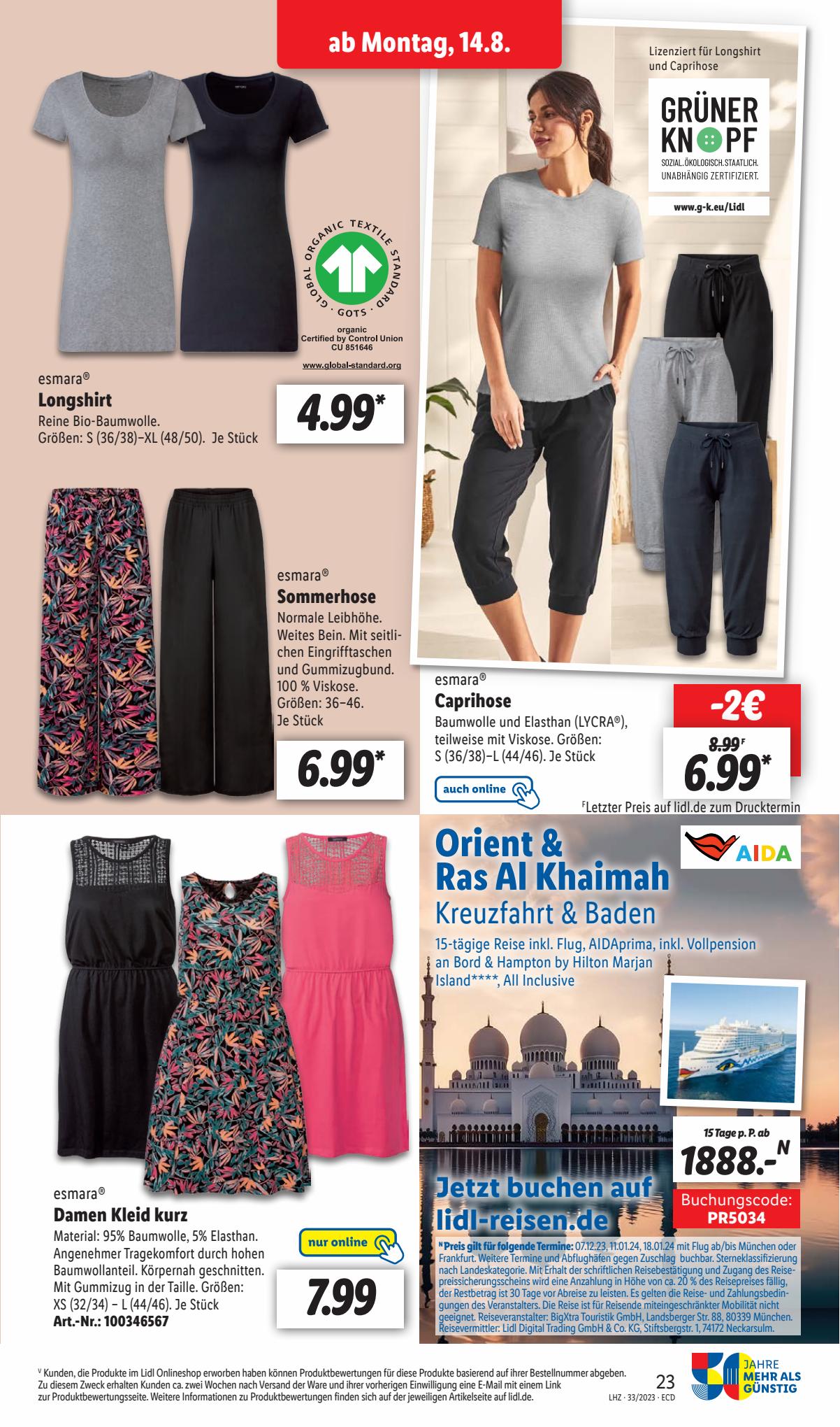 Lidl Prospekt 14 – 19 August 2023 Seite 29