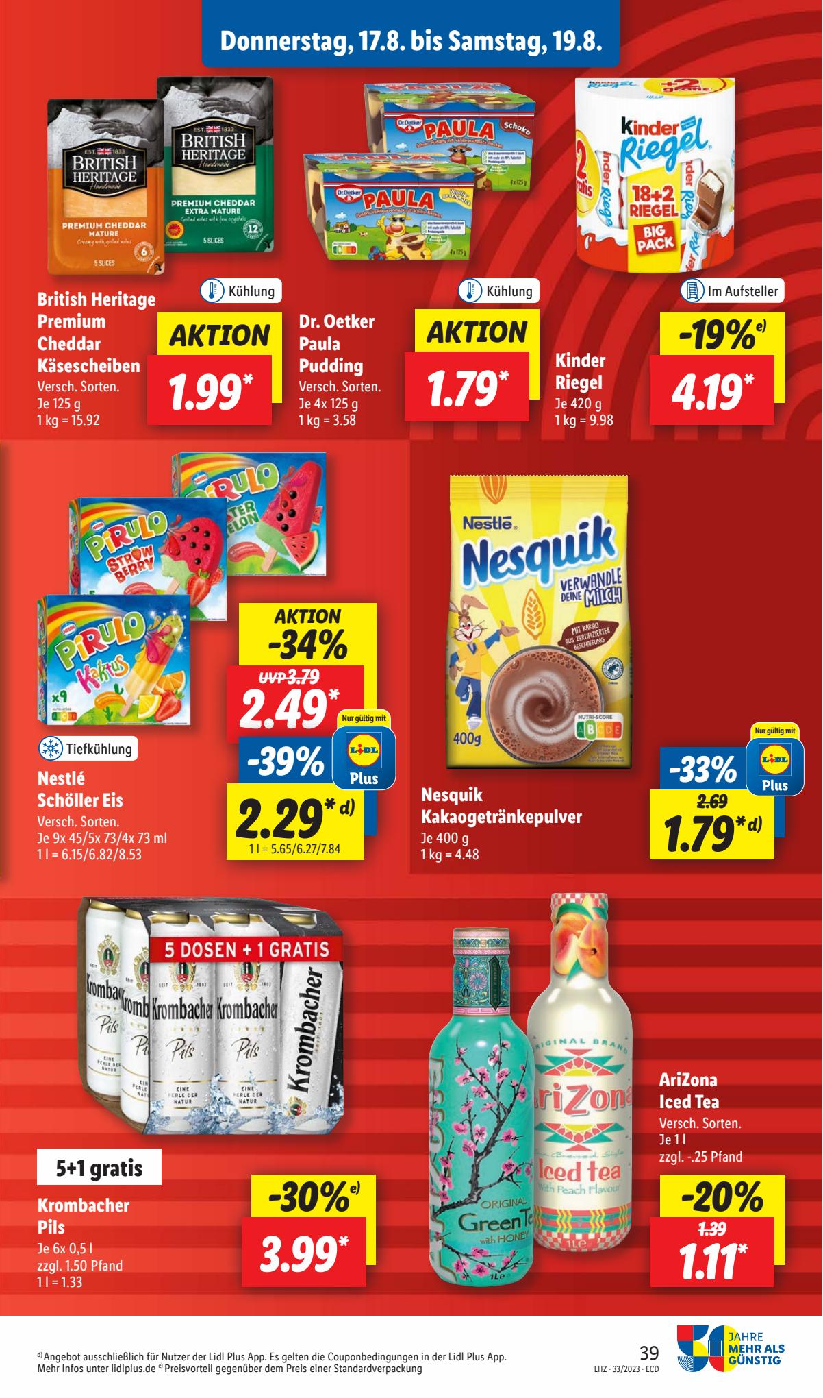 Lidl Prospekt 14 – 19 August 2023 Seite 51