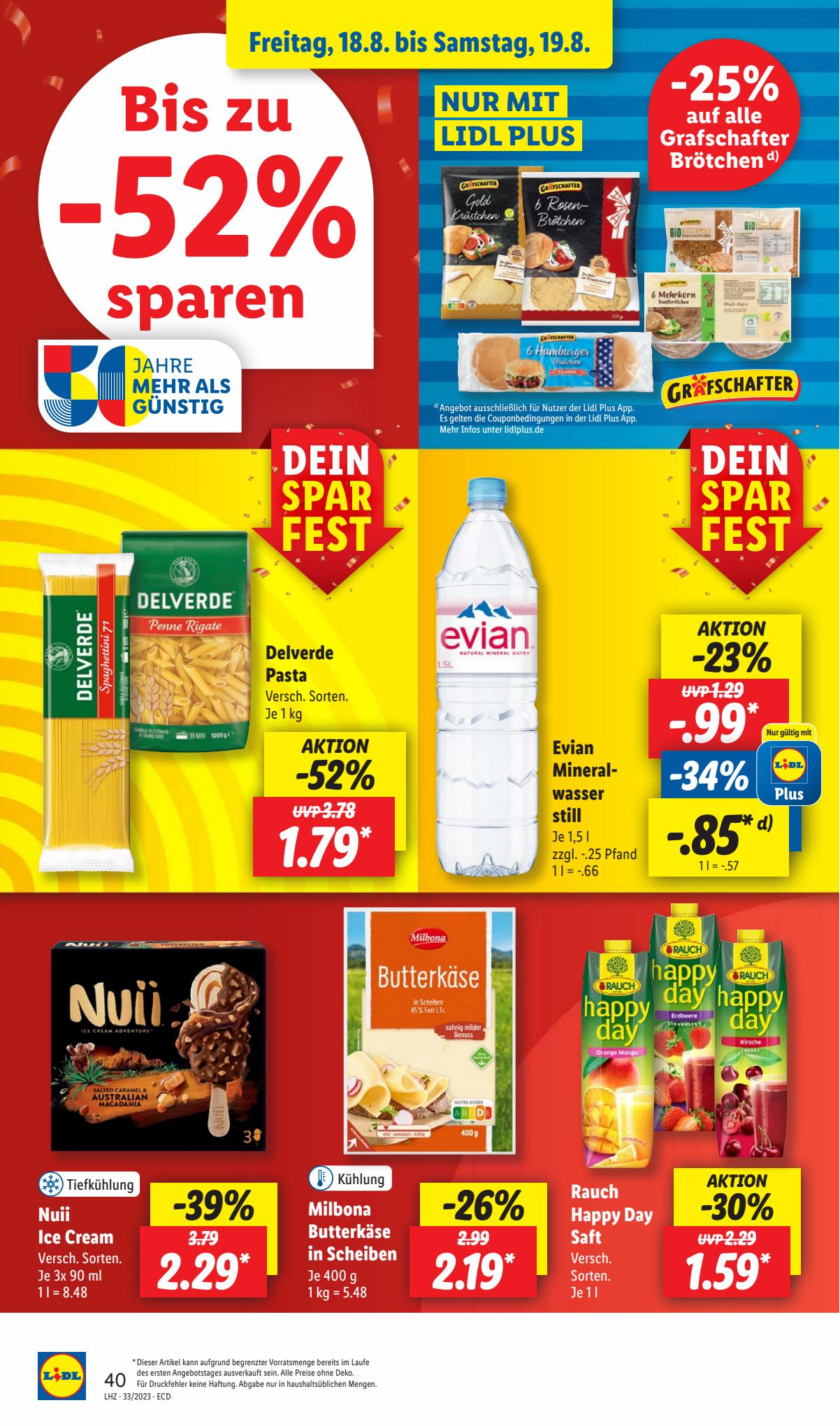 Lidl Prospekt 14 – 19 August 2023 Seite 52