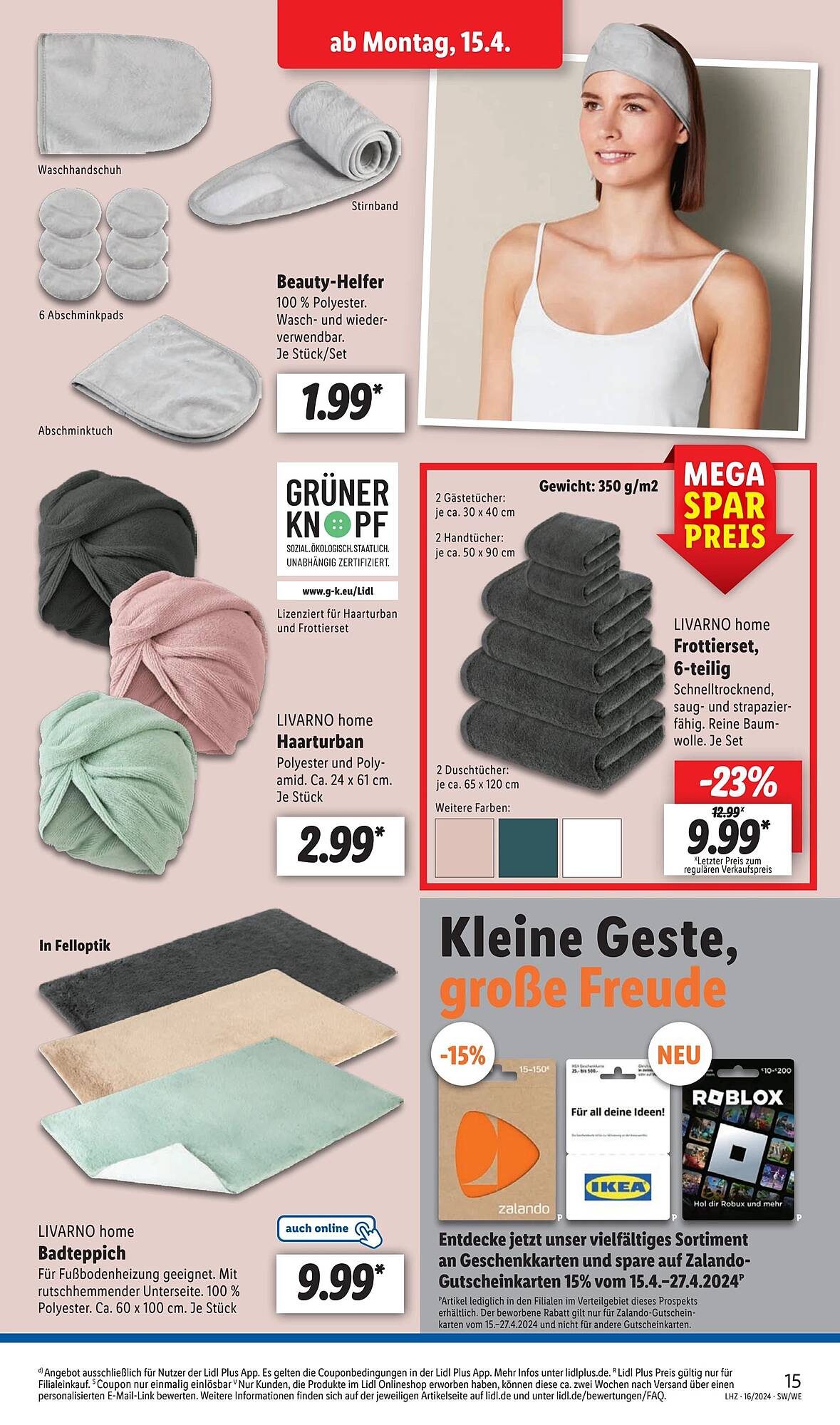 Lidl Prospekt 15 – 20 April 2024 Seite 19