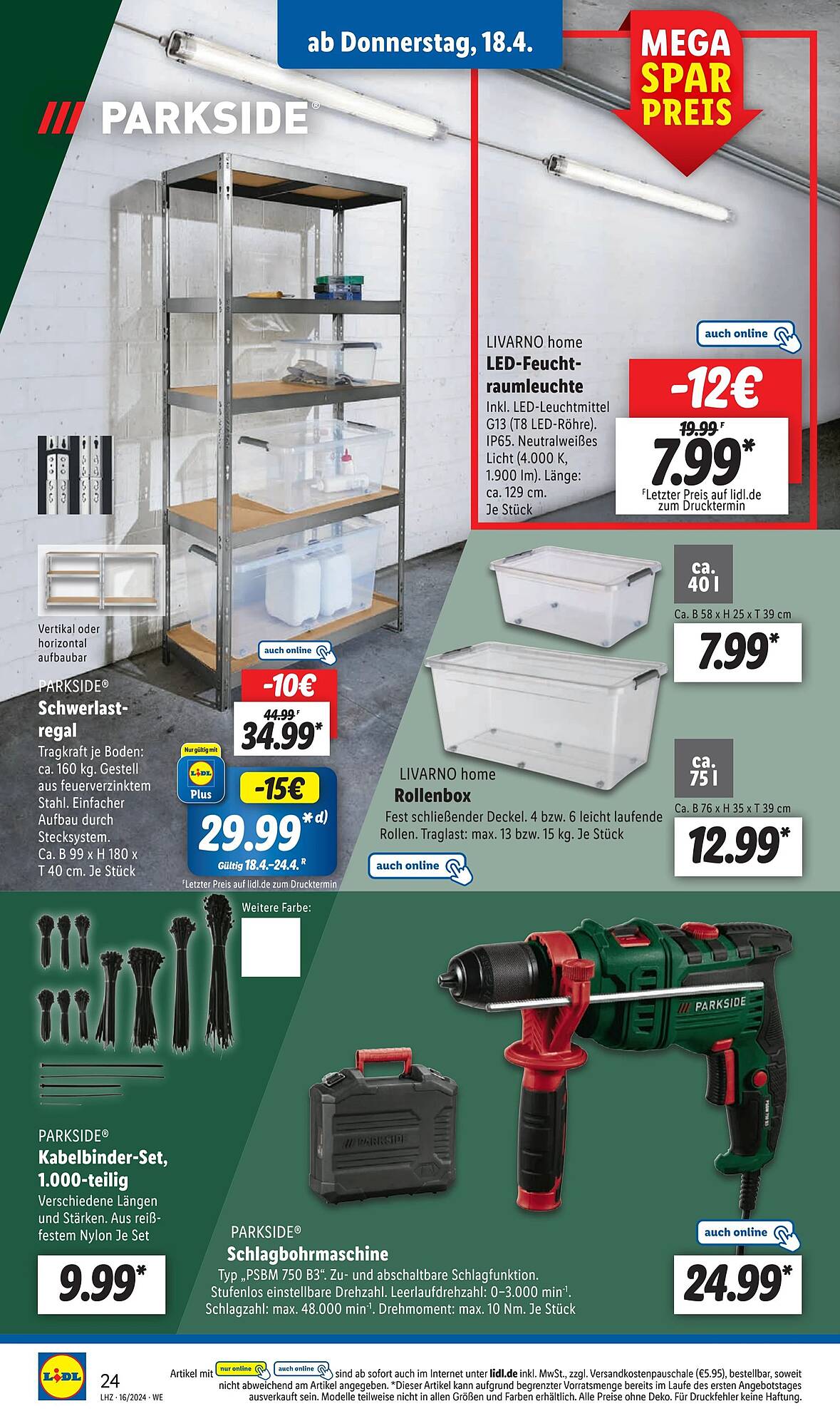 Lidl Prospekt 15 – 20 April 2024 Seite 30