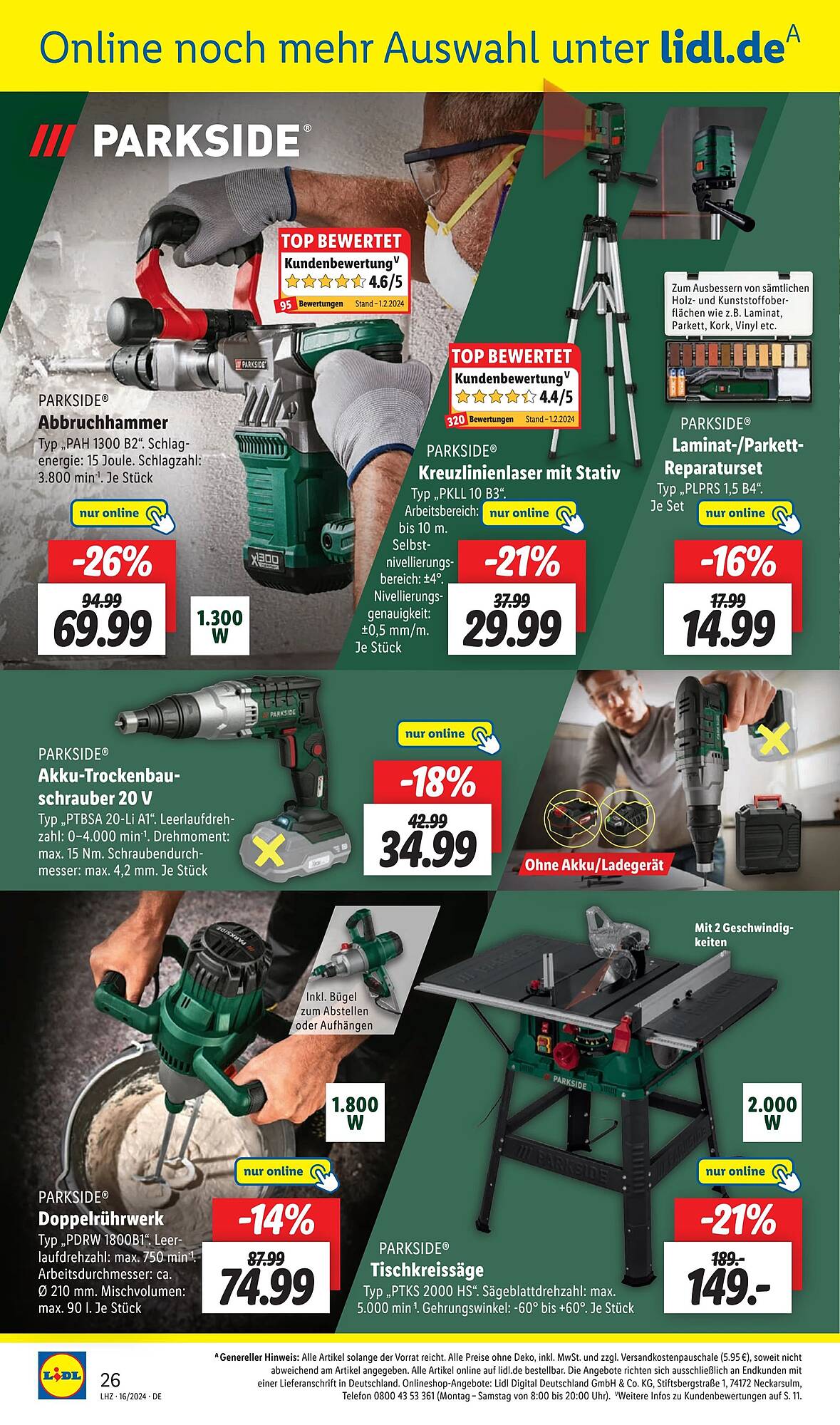Lidl Prospekt 15 – 20 April 2024 Seite 32