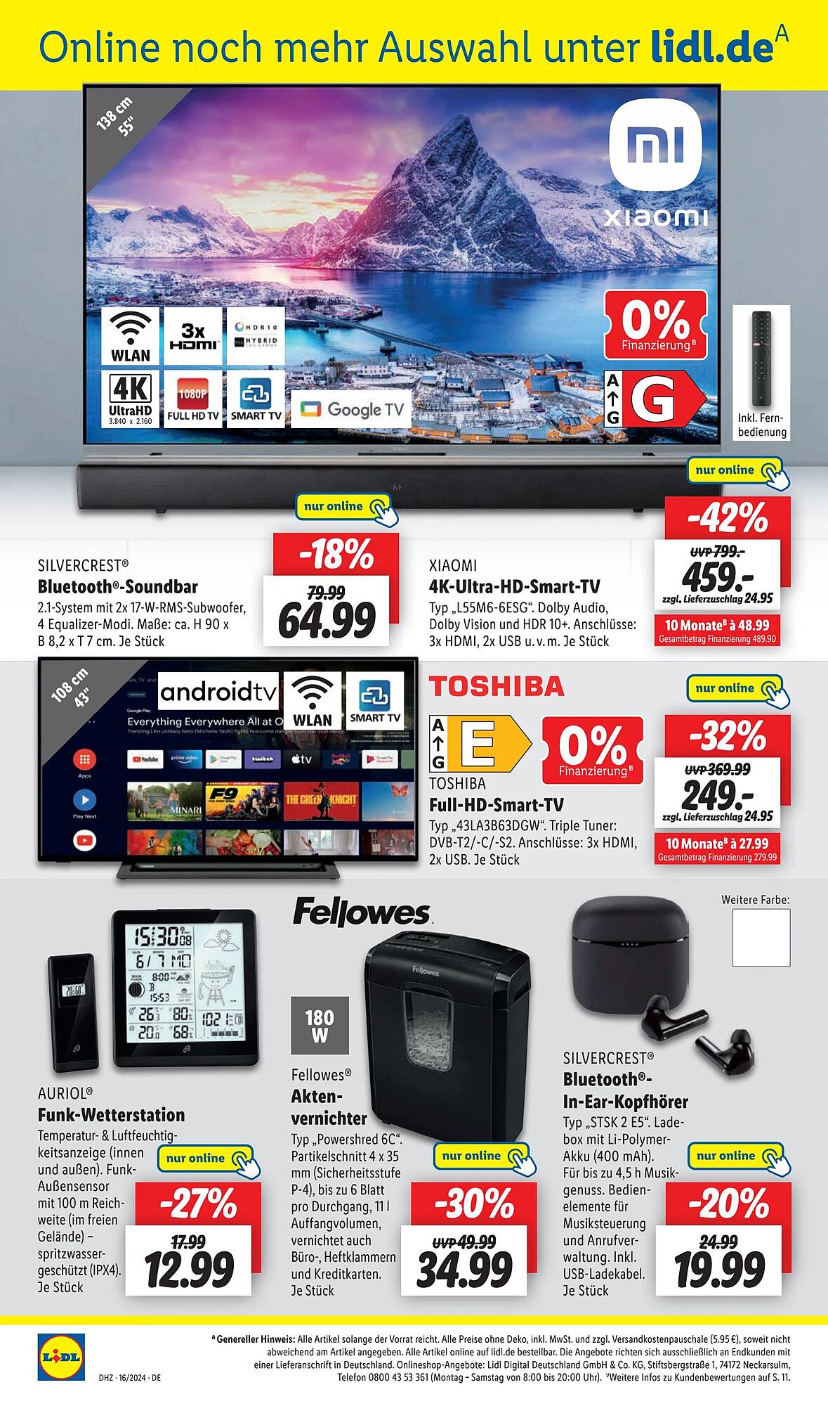 Lidl Prospekt 15 – 20 April 2024 Seite 38