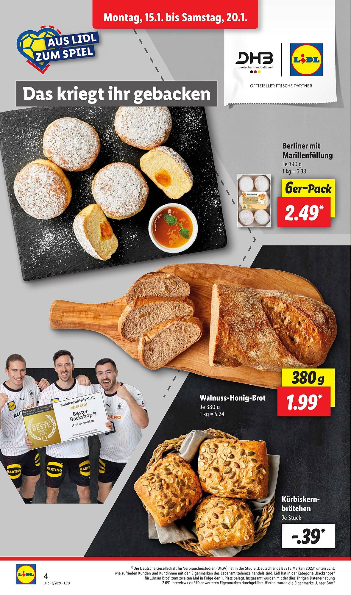 Lidl Prospekt 15 – 20 Januar 2024 Seite 4