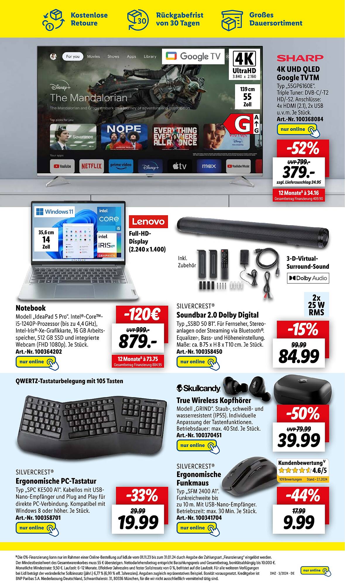 Lidl Prospekt 15 – 20 Januar 2024 Seite 51