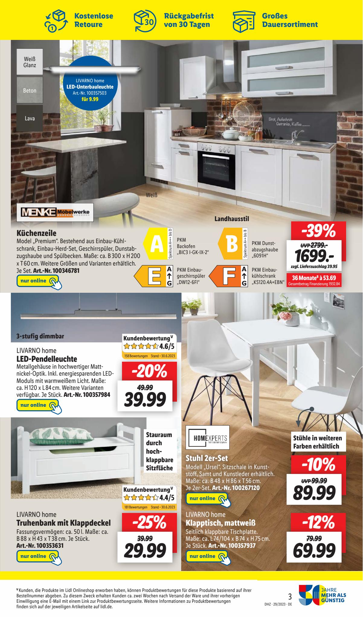 Lidl Prospekt 17 – 23 Juli 2023 Seite 3