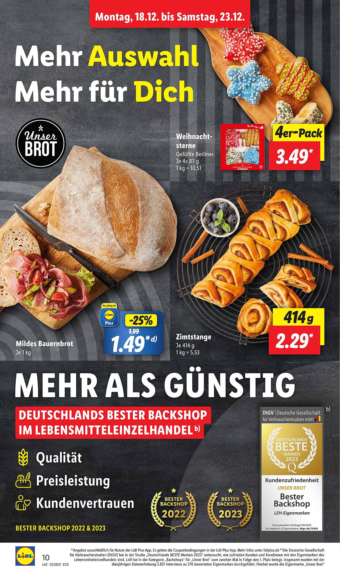 Lidl Prospekt 18 – 23 Dezember 2023 Seite 10