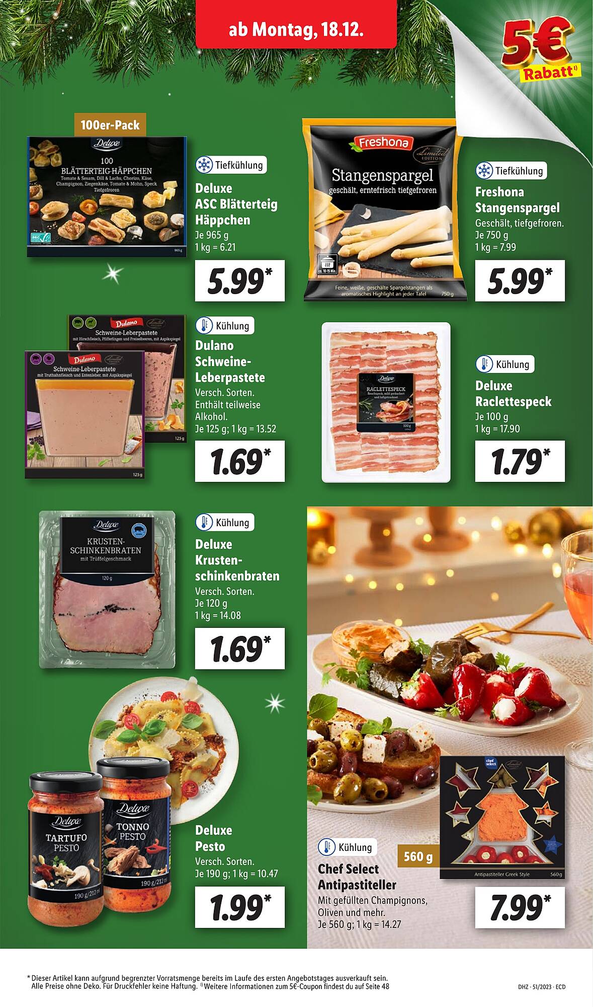 Lidl Prospekt 18 – 23 Dezember 2023 Seite 21