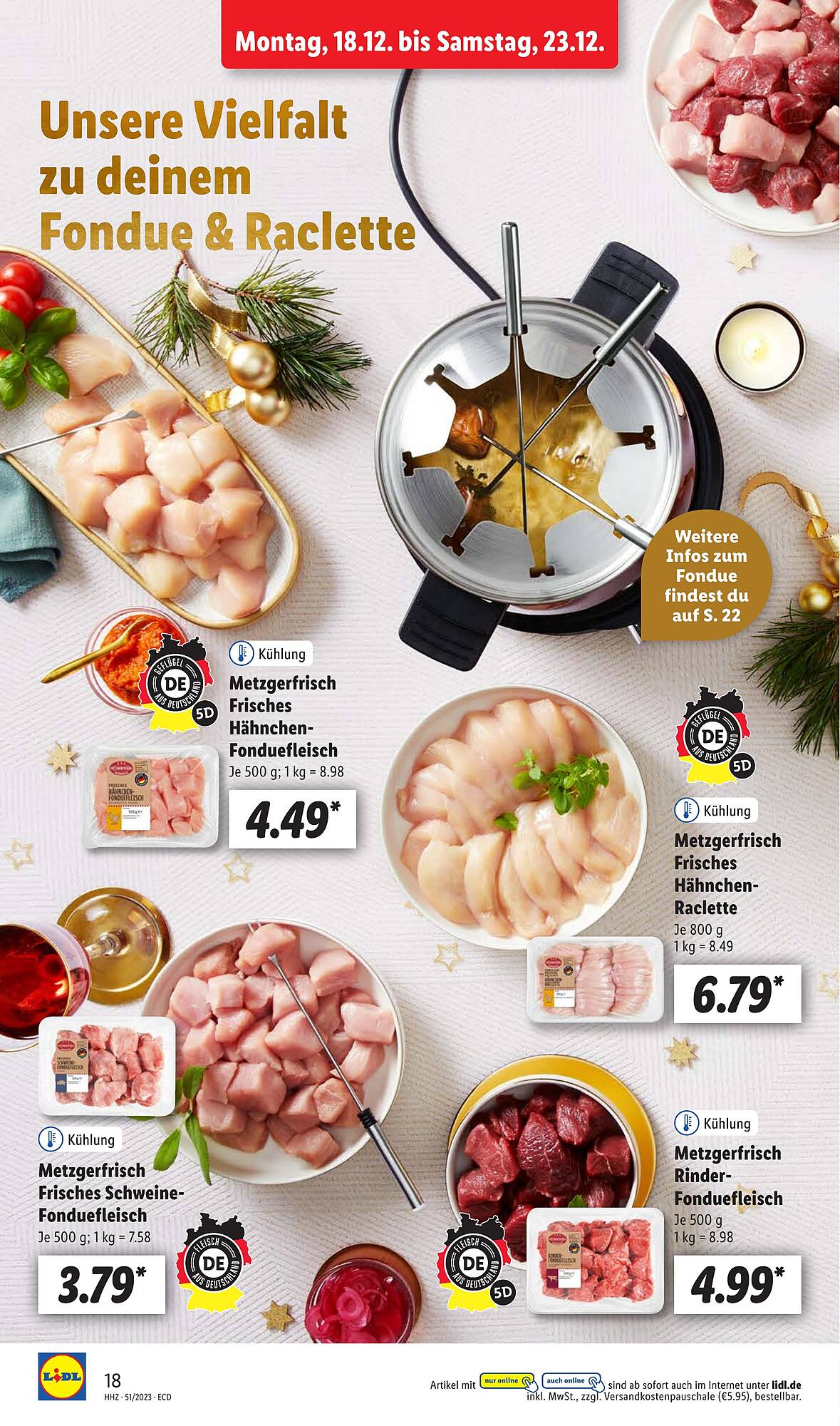 Lidl Prospekt 18 – 23 Dezember 2023 Seite 22