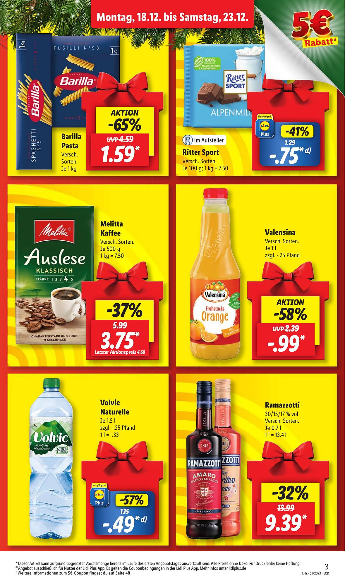 Lidl Prospekt 18 – 23 Dezember 2023 Seite 3