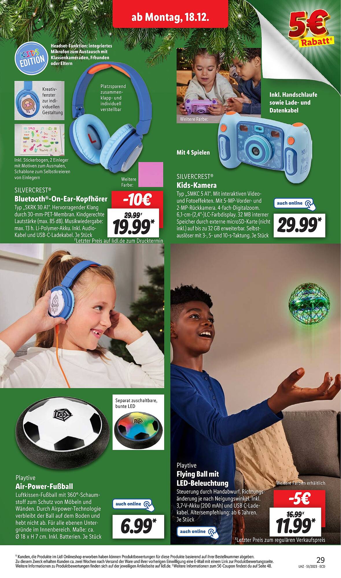 Lidl Prospekt 18 – 23 Dezember 2023 Seite 33