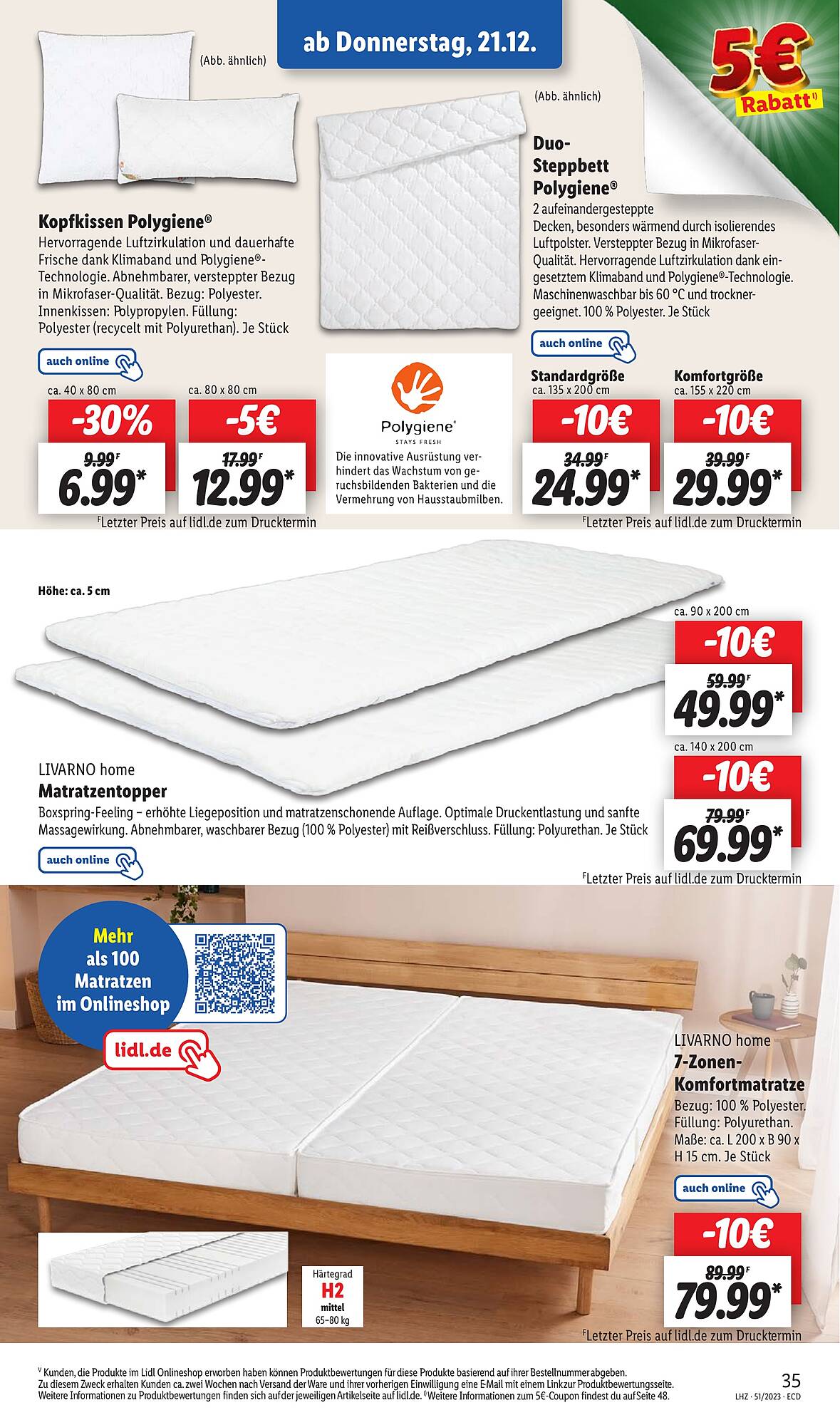 Lidl Prospekt 18 – 23 Dezember 2023 Seite 39