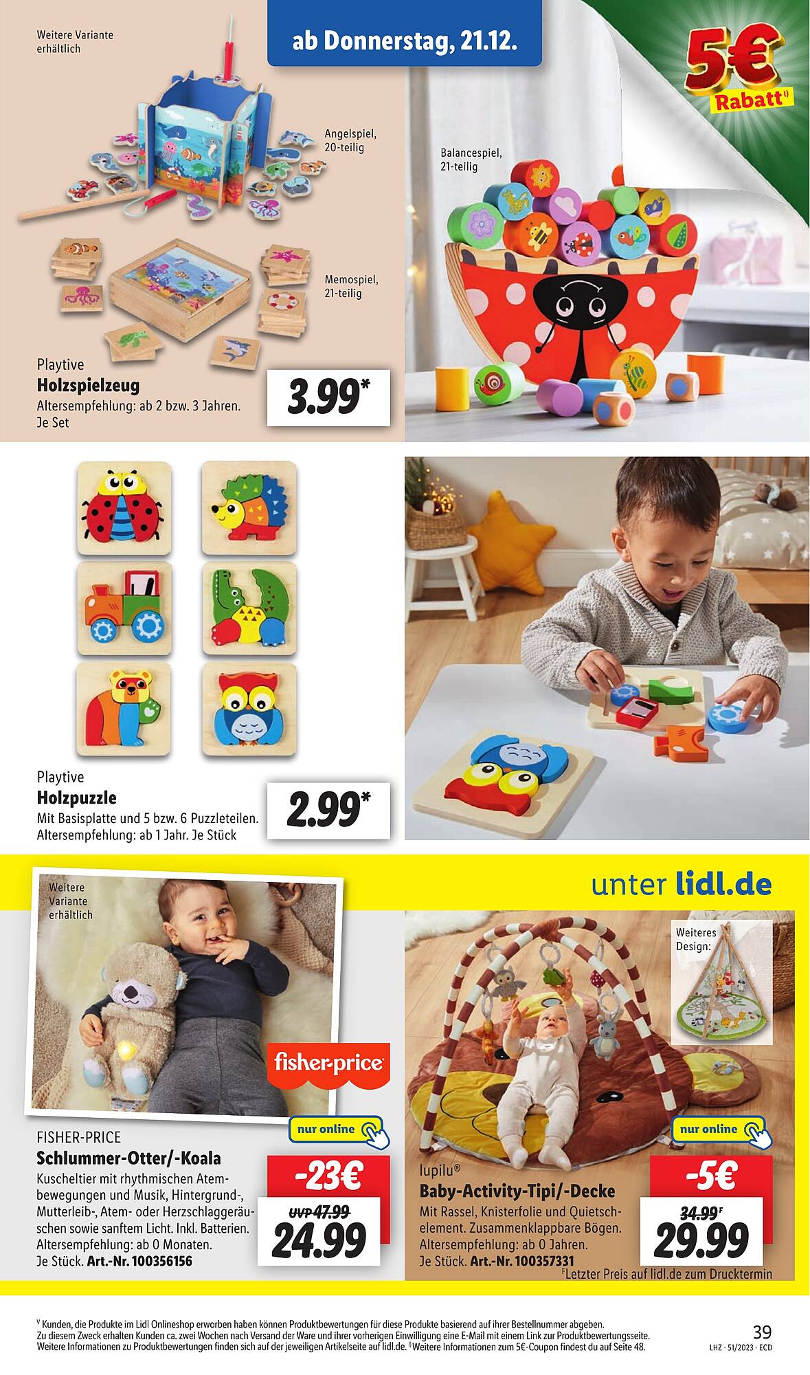 Lidl Prospekt 18 – 23 Dezember 2023 Seite 43