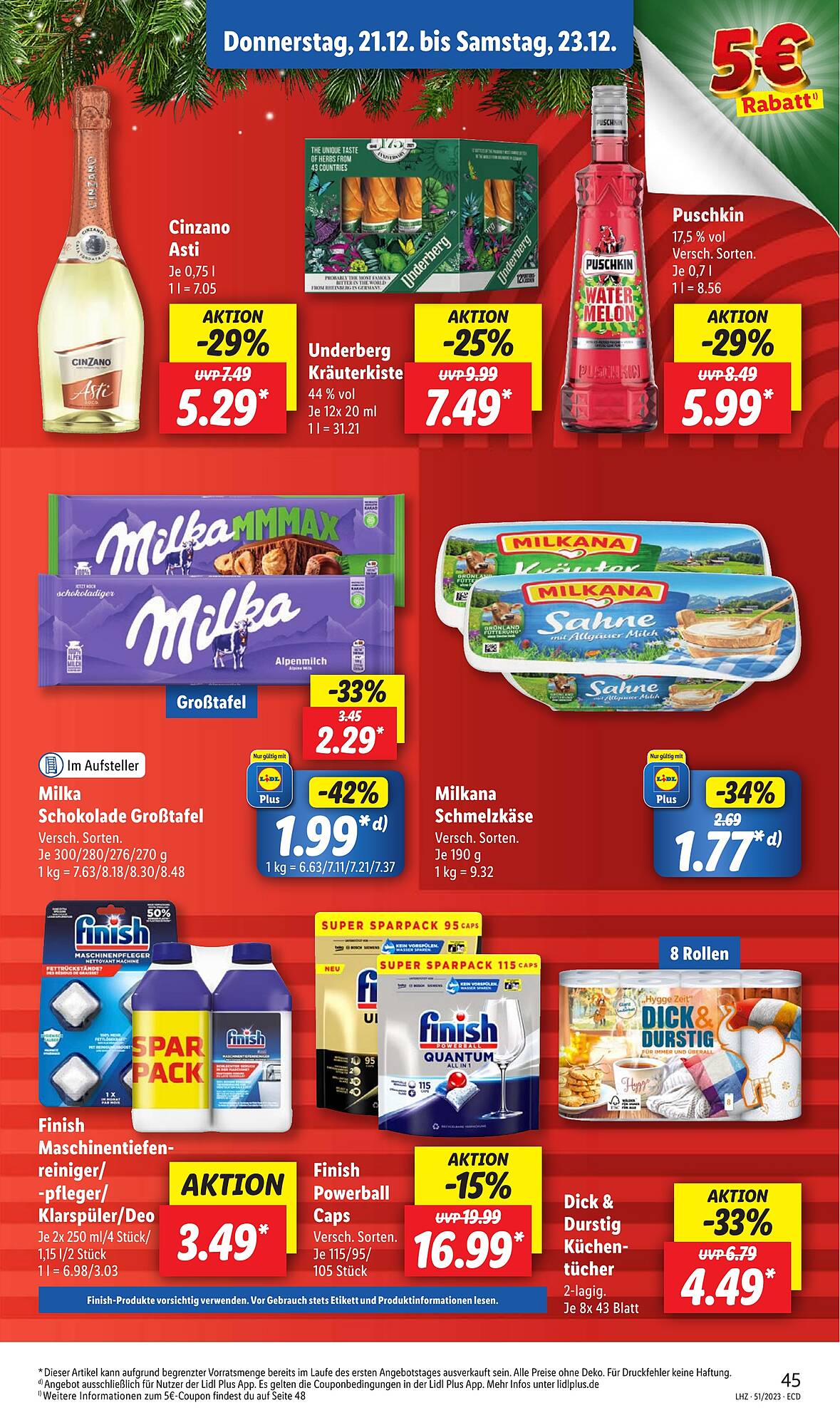 Lidl Prospekt 18 – 23 Dezember 2023 Seite 49