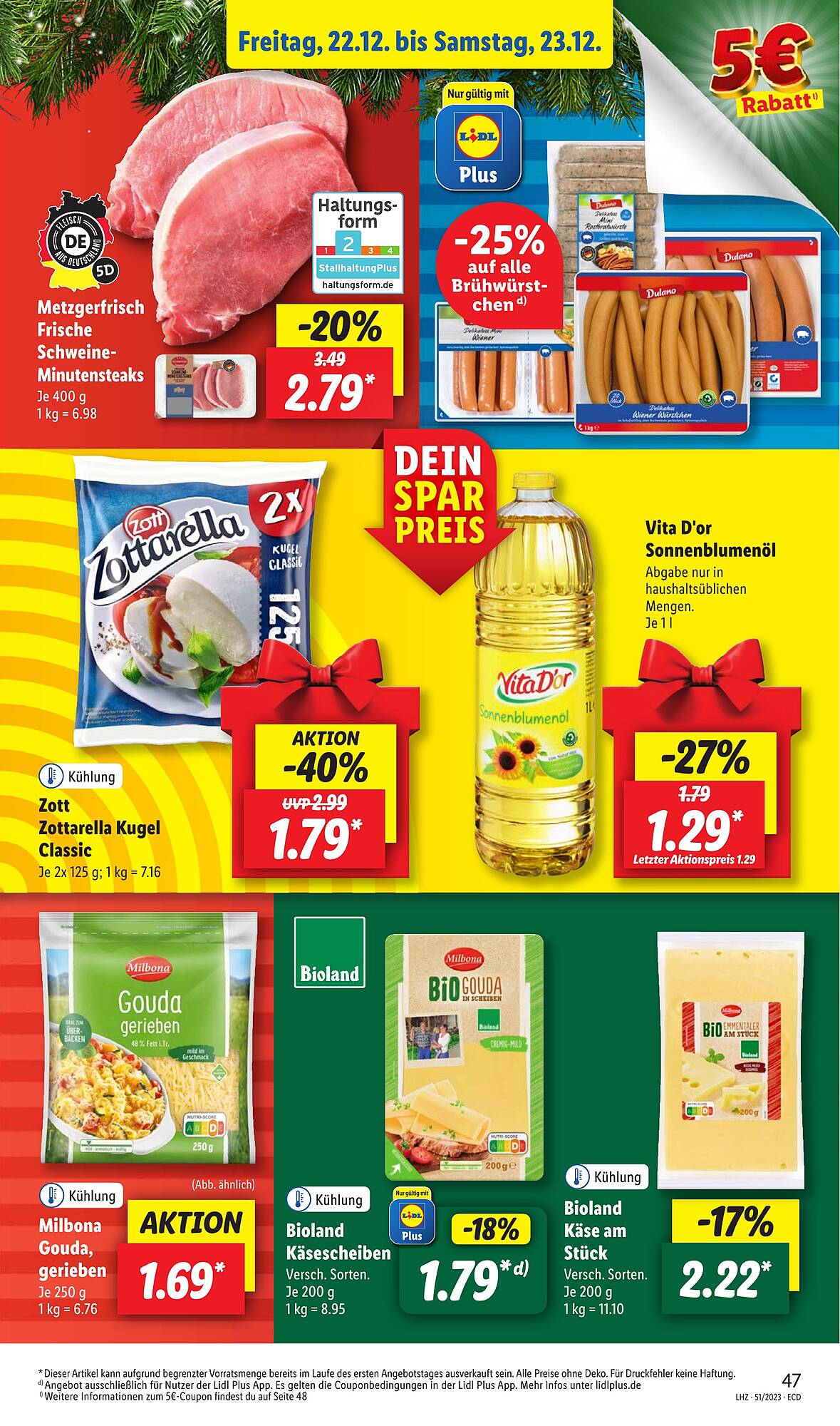 Lidl Prospekt 18 – 23 Dezember 2023 Seite 53