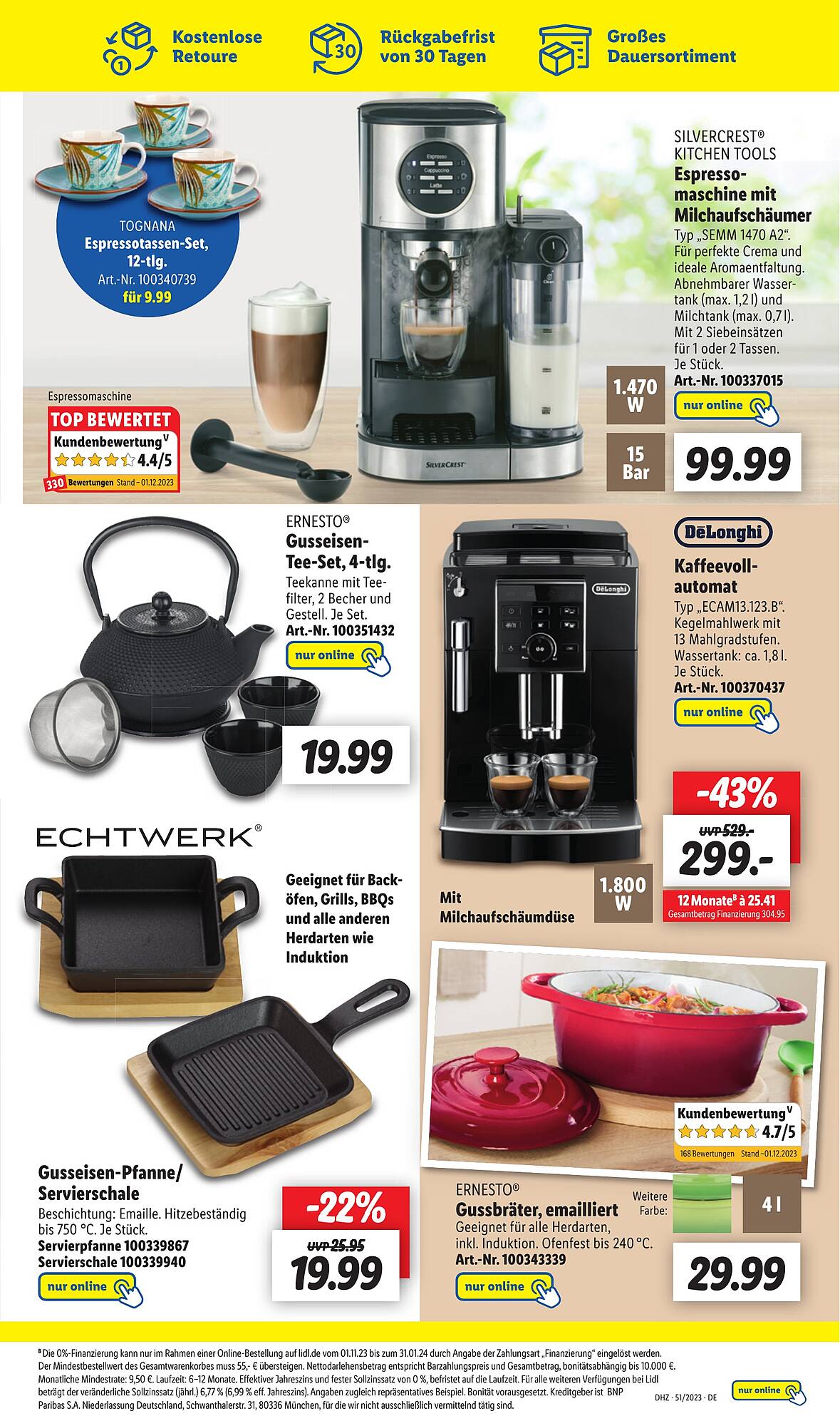 Lidl Prospekt 18 – 23 Dezember 2023 Seite 61