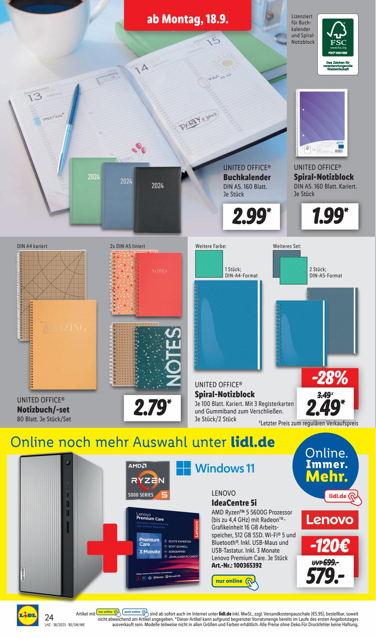 Lidl Prospekt 18 – 23 September 2023 Seite 10