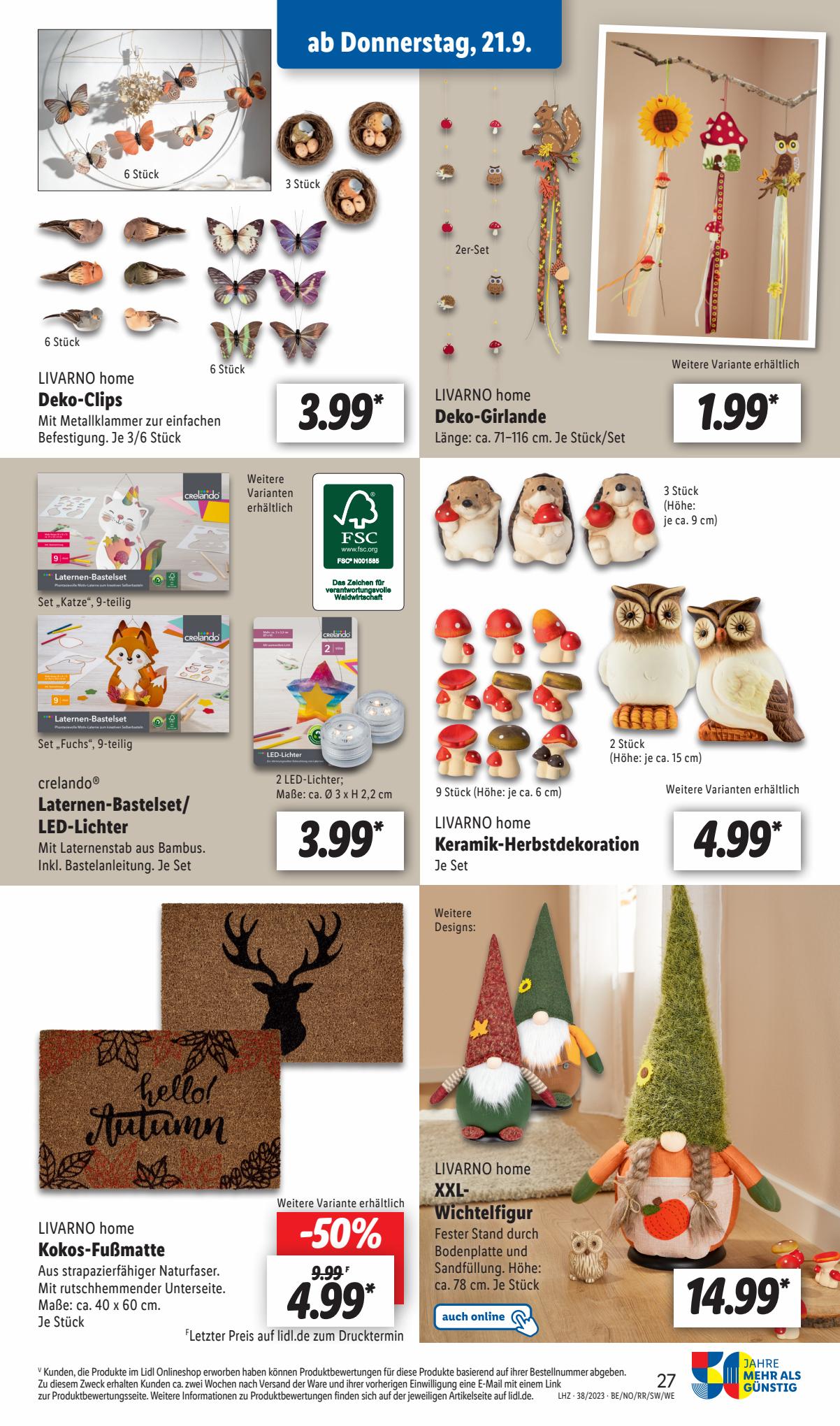 Lidl Prospekt 18 – 23 September 2023 Seite 13