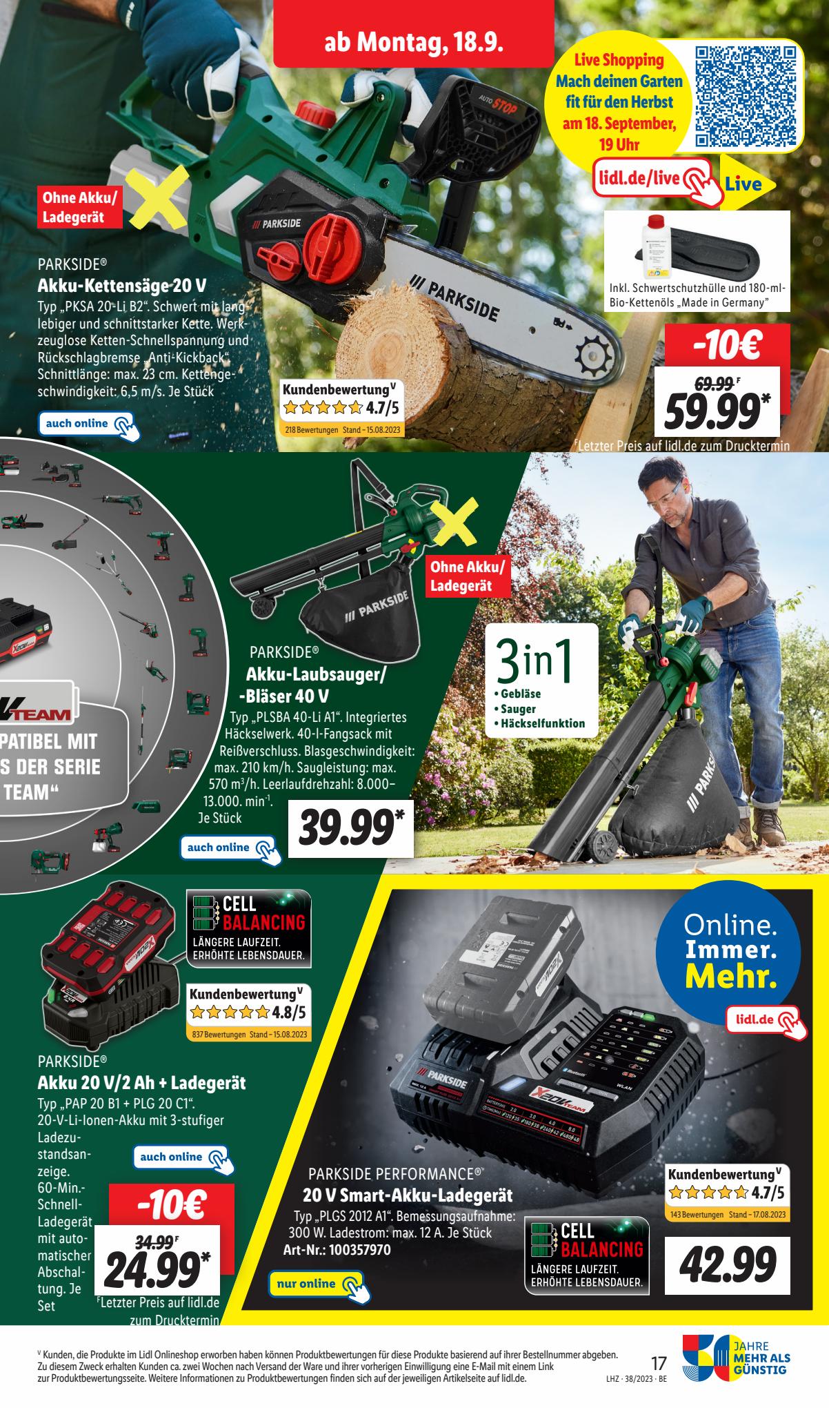 Lidl Prospekt 18 – 23 September 2023 Seite 3