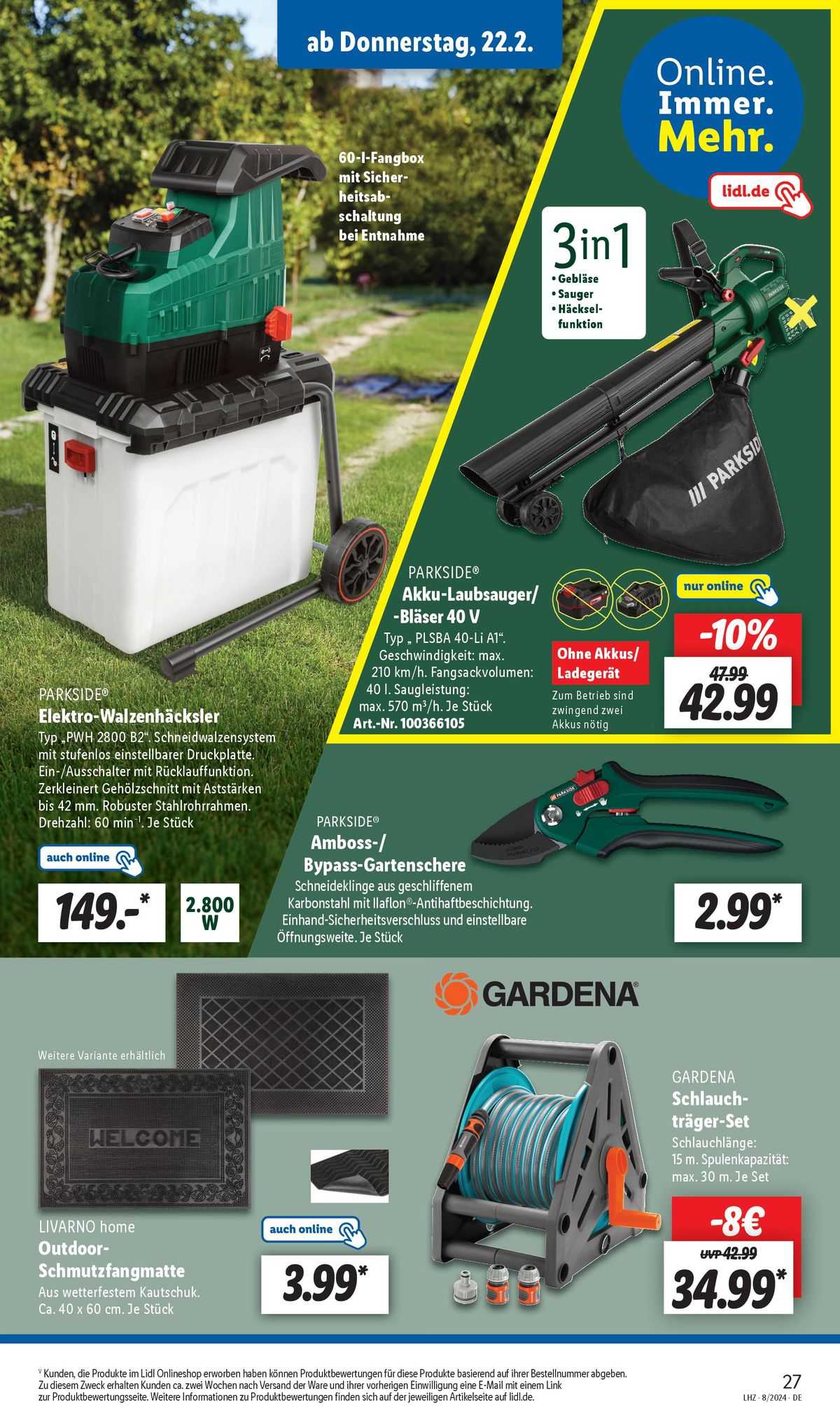 Lidl Prospekt 19 – 24 Februar 2024 Seite 17