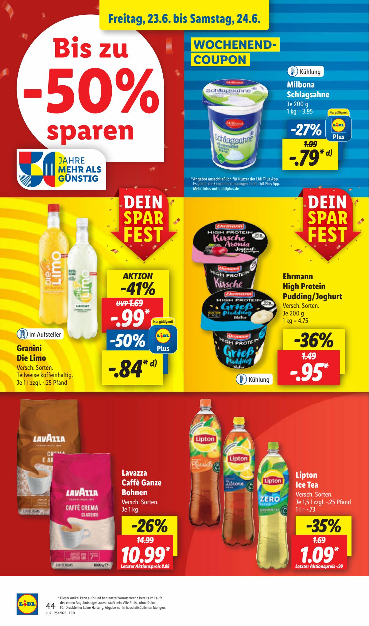 Lidl Prospekt 19 – 24 Juni 2023 Seite 52