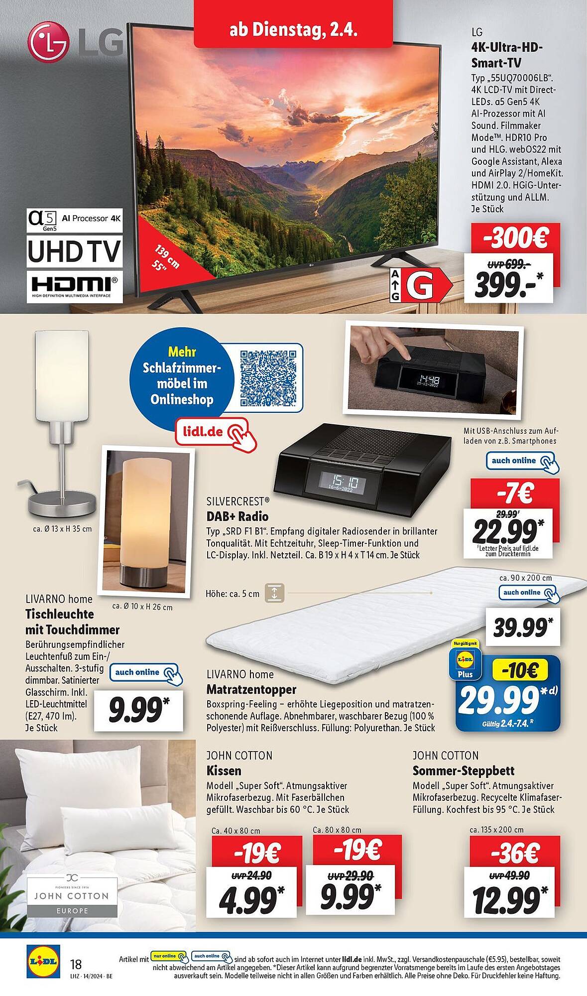 Lidl Prospekt 2 – 6 April 2024 Seite 4