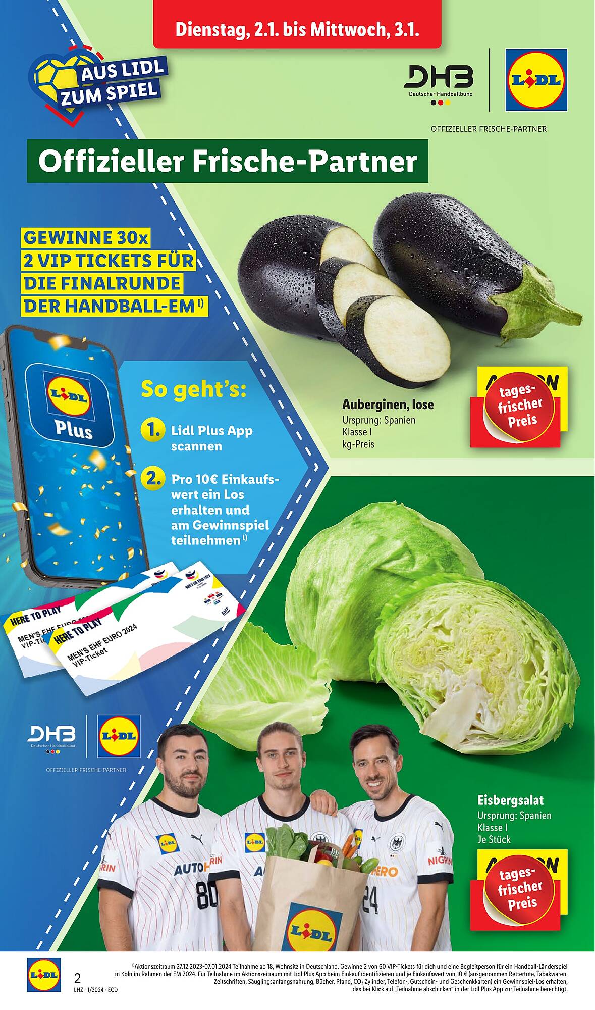 Lidl Prospekt 2 – 6 Januar 2024 Seite 2