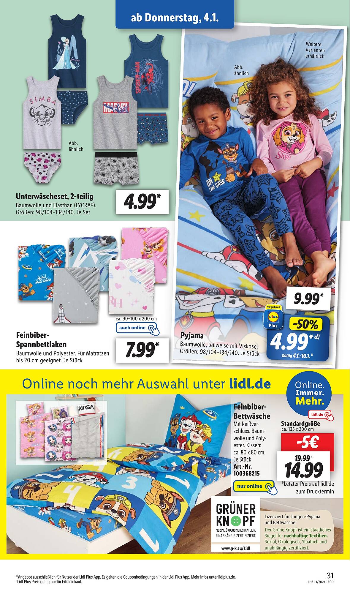 Lidl Prospekt 2 – 6 Januar 2024 Seite 37