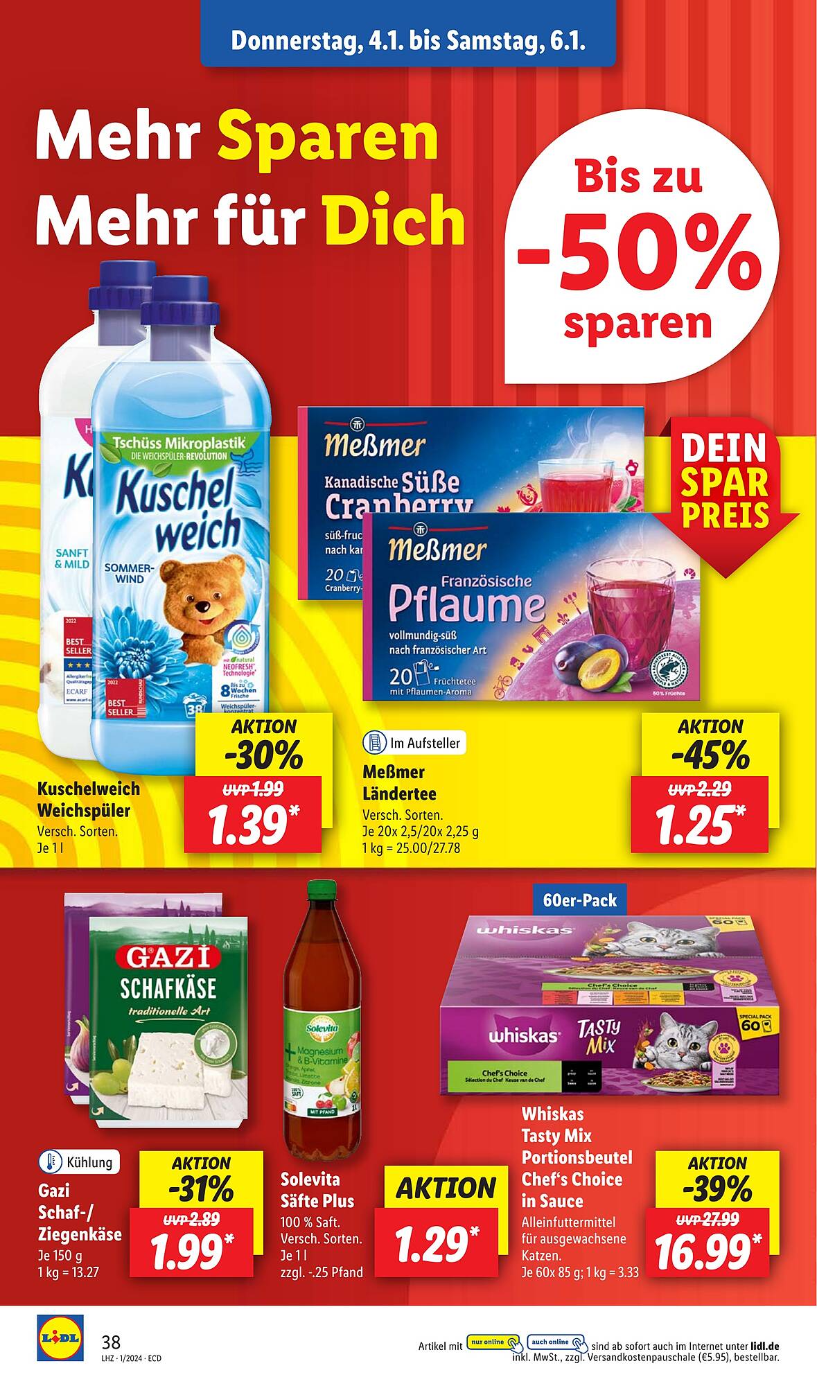 Lidl Prospekt 2 – 6 Januar 2024 Seite 46